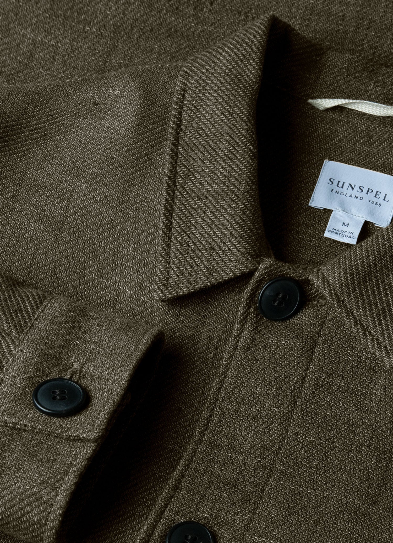 Cotton Linen Twill Twin Pocket Jacket - 4