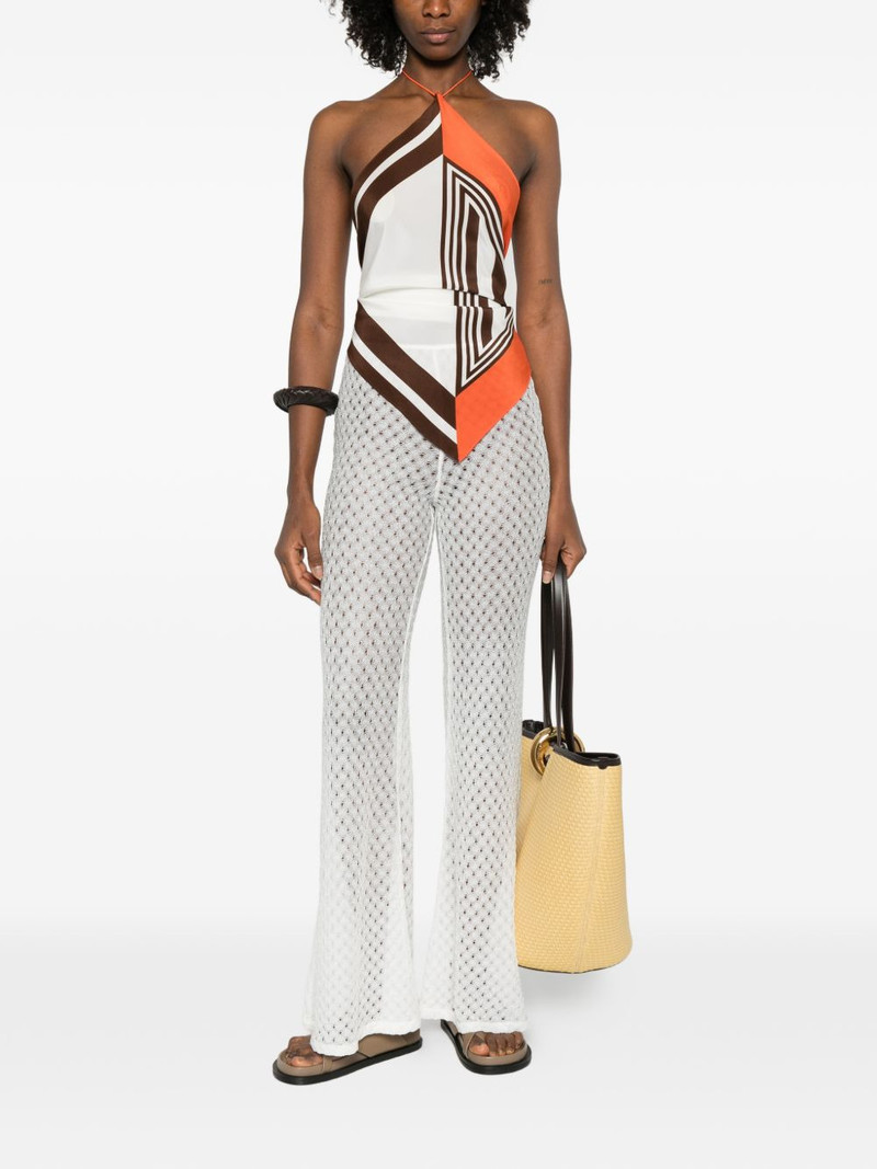 Missoni open-knit trousers outlook