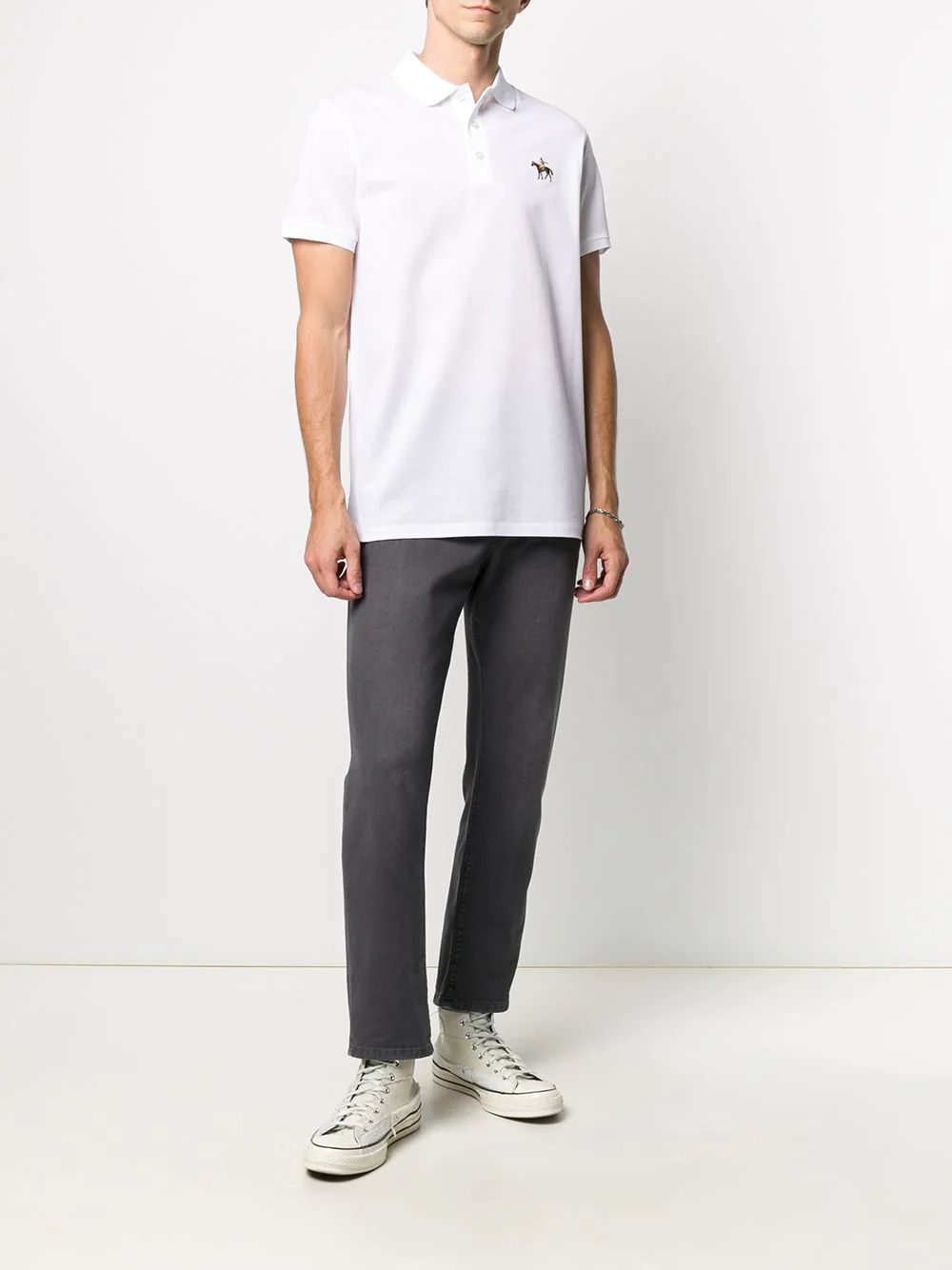 Polo-motif polo shirt - 3