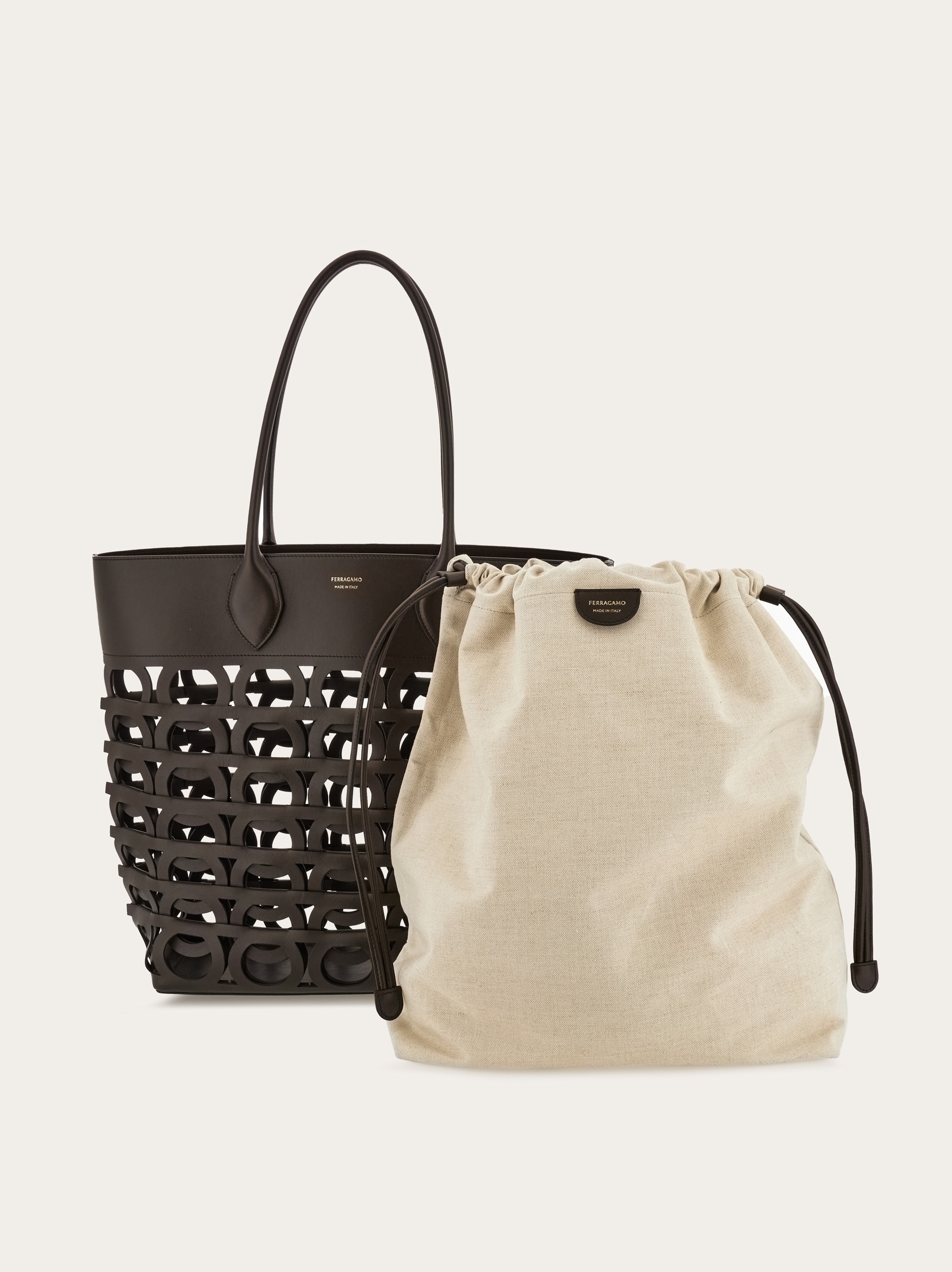 Gancini tote (L) - 8