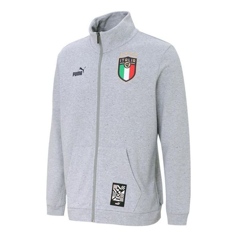 Puma Italy FIGC PUMA Ftbl Culture Jacket 'Grey' 767137-16 - 1