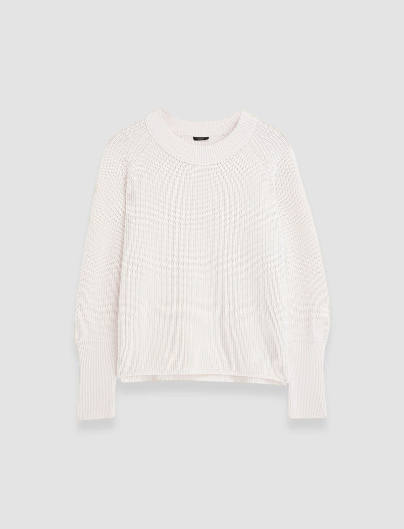 Light Cardigan Stitch Round Neck Jumper 1