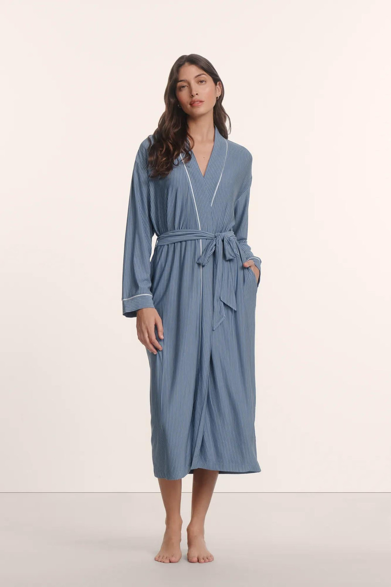 eberjey Gisele Printed TENCEL™ Modal Long Robe outlook