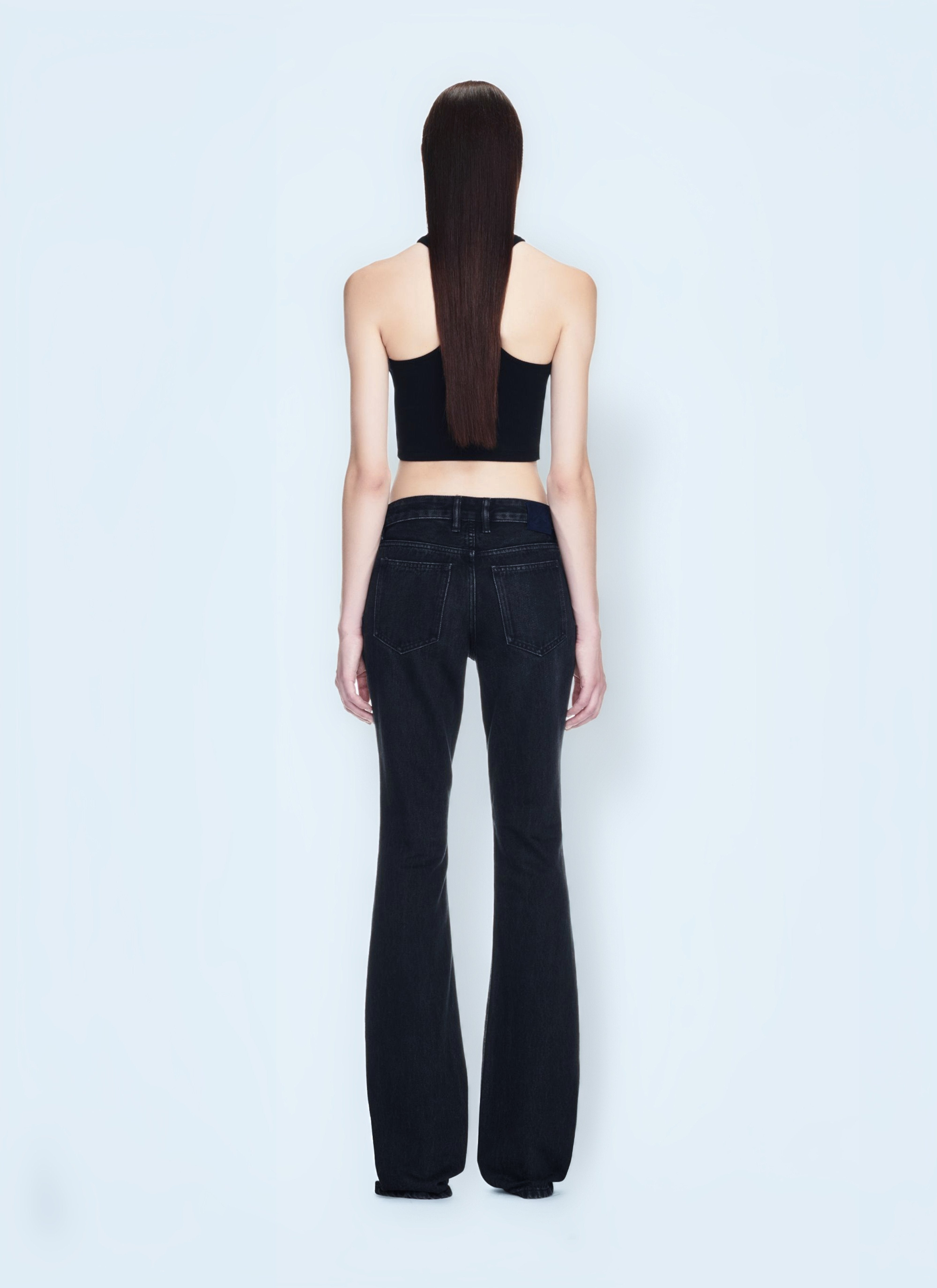 Off White Women Off Stamp Ribbed Top - 3