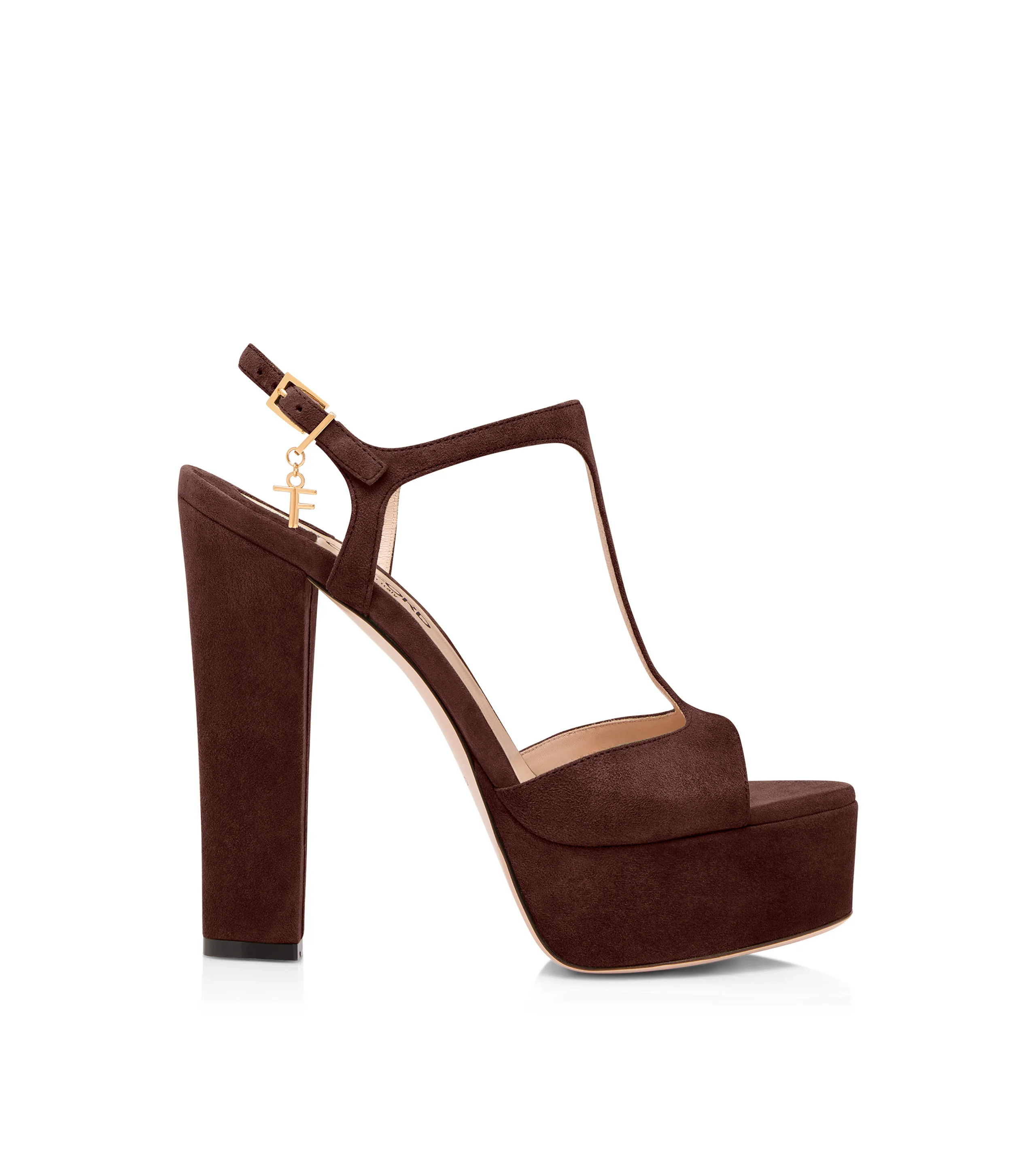 SUEDE LEATHER ANGELINA PLATFORM SANDAL - 1