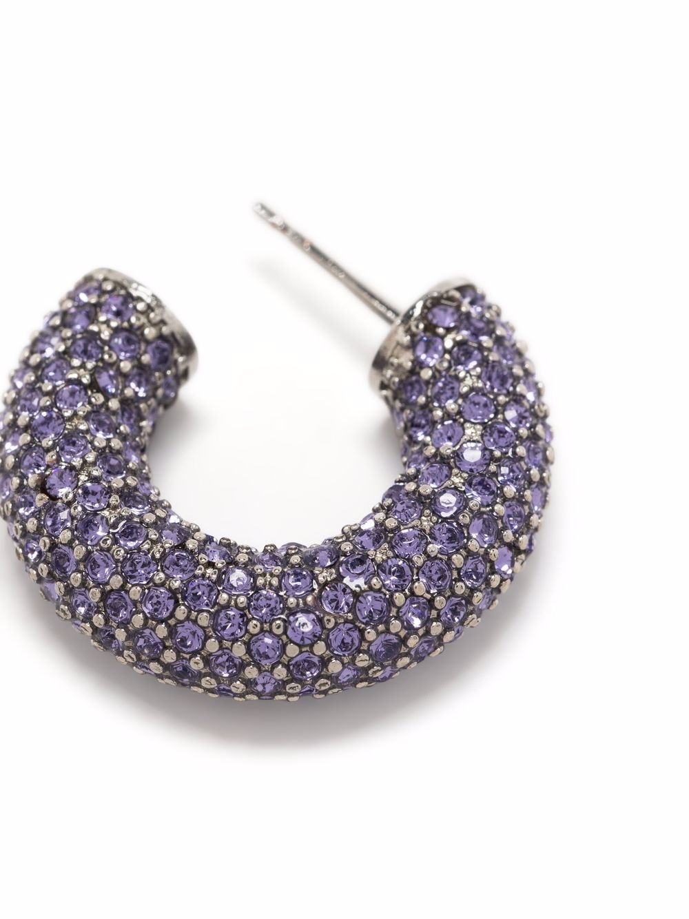 Cameron crystal-embellished hoops - 3