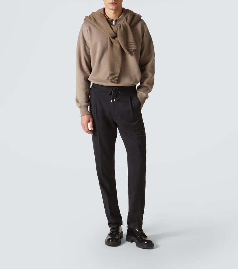 LARDINI Wool slim pants outlook