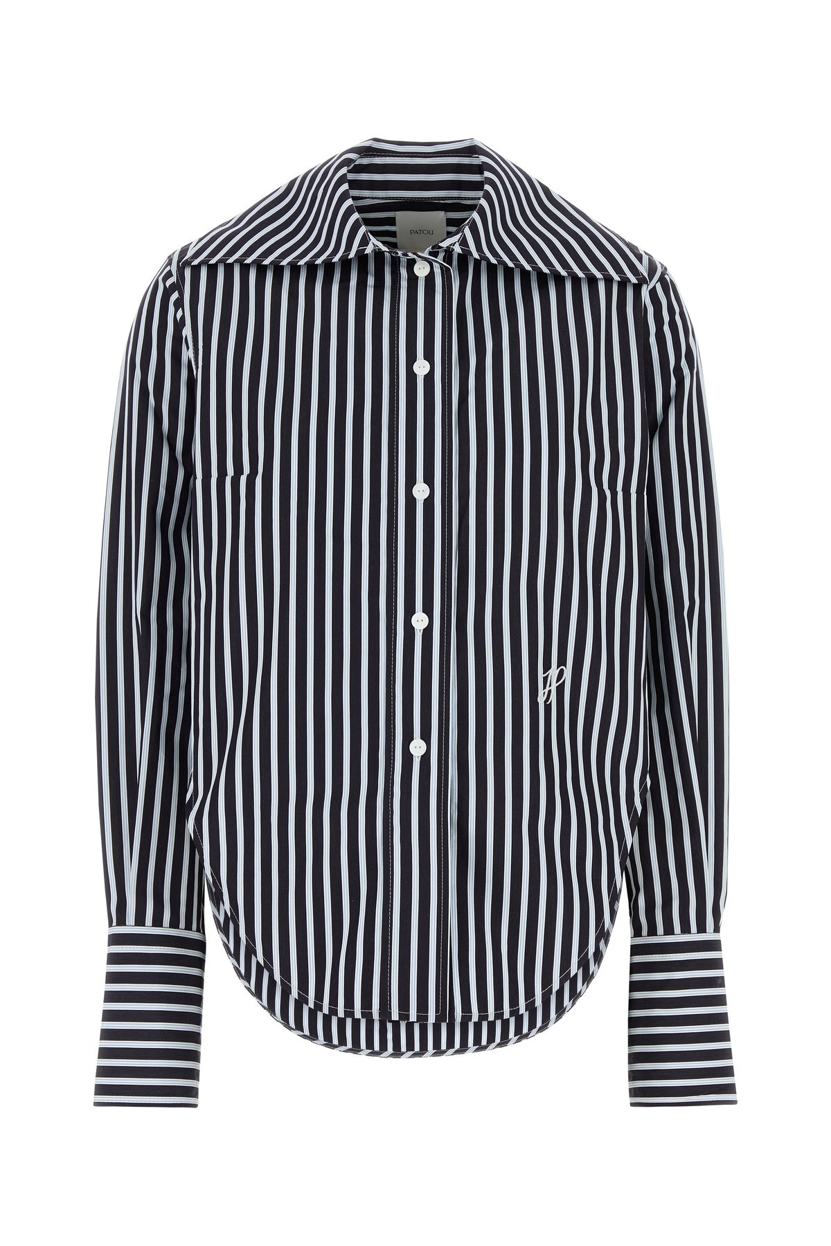 Embroidered poplin Violin shirt - 1