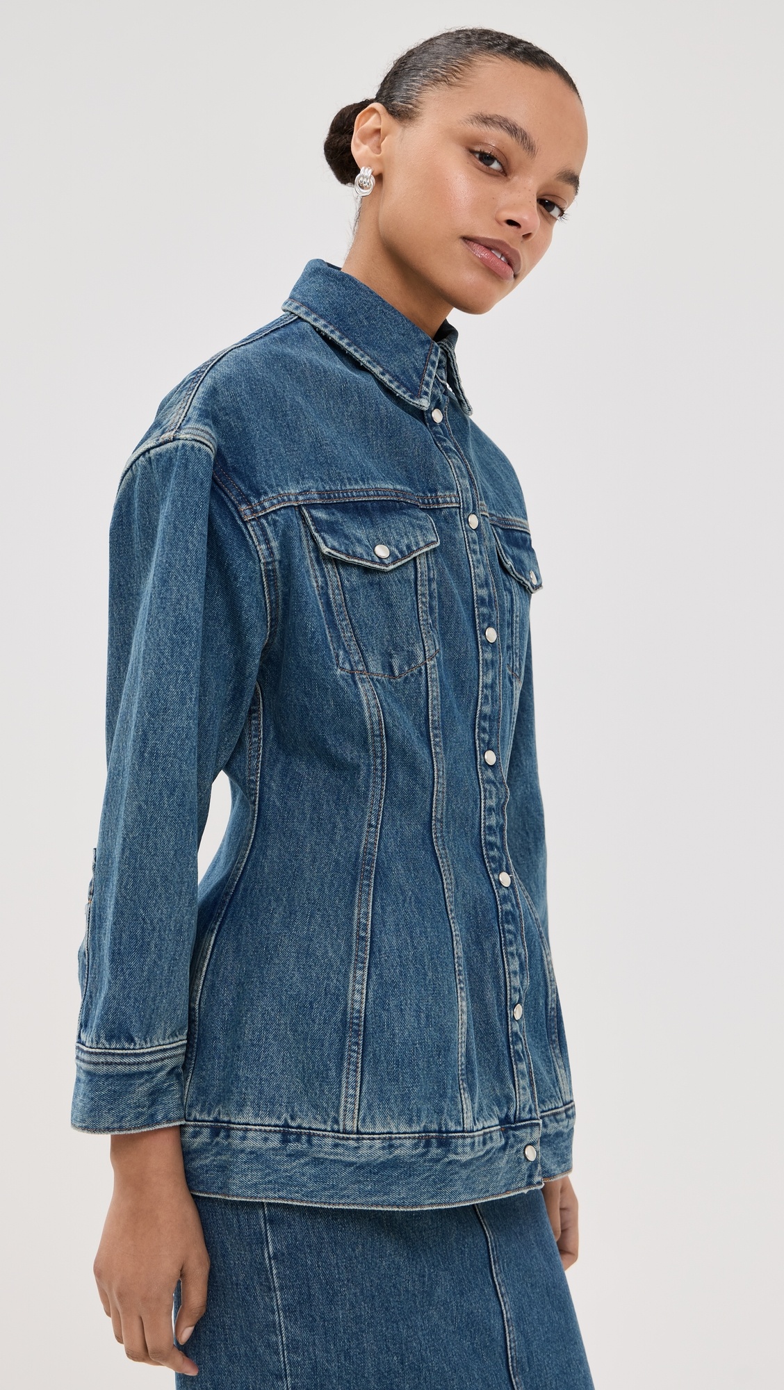 Denim Contour Jacket - 3
