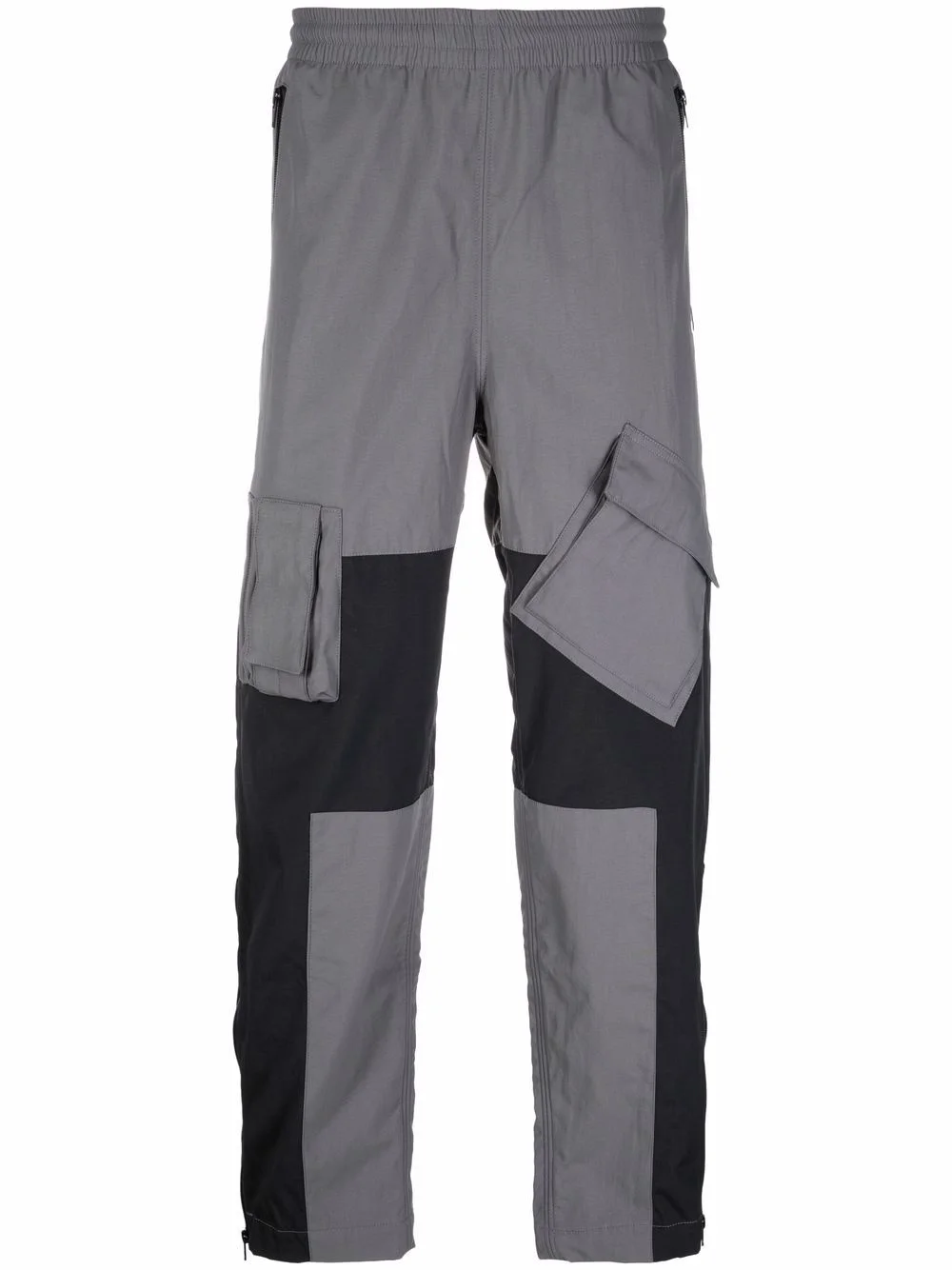 Panelled-Shell track pants - 1