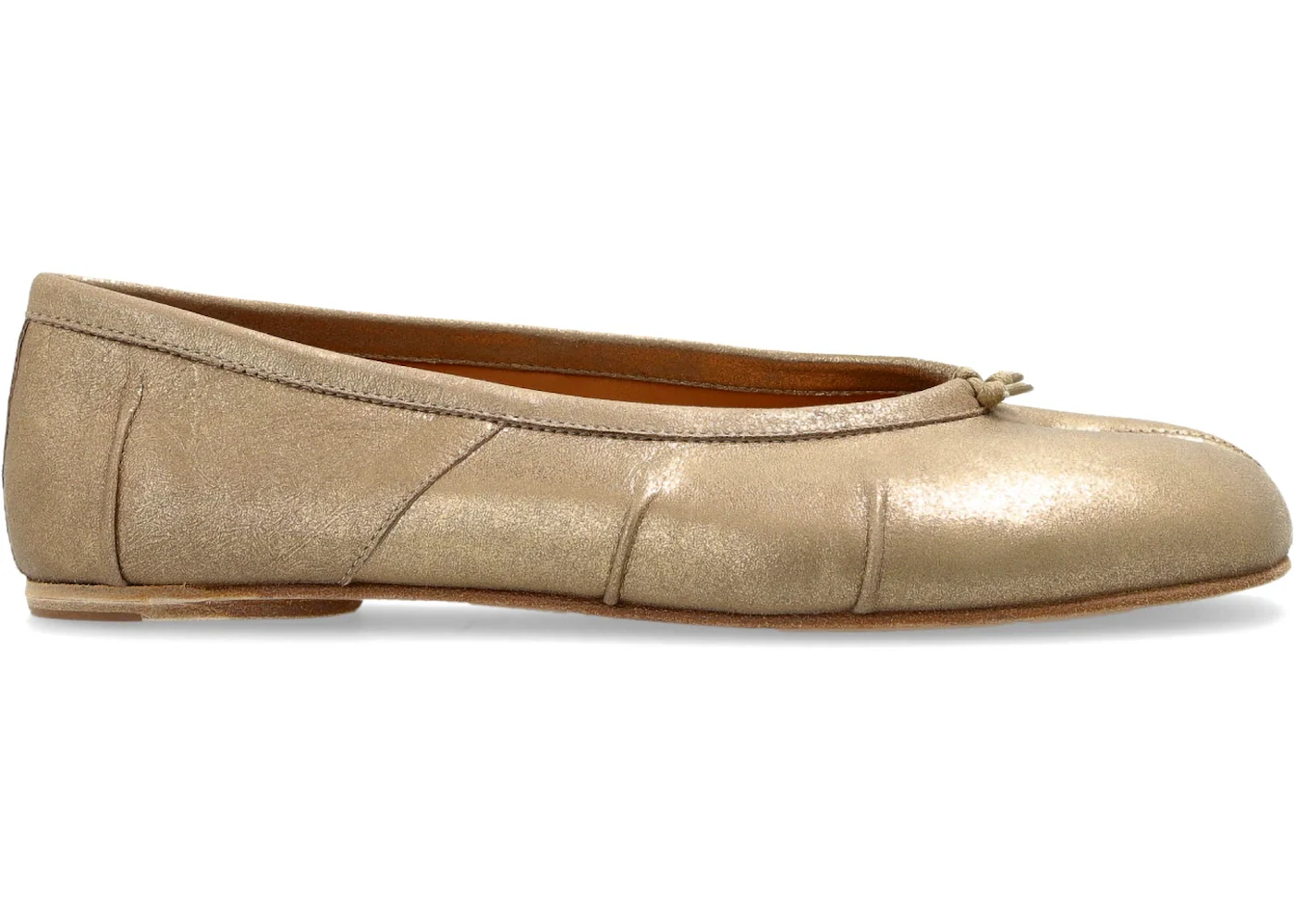 Maison Margiela Tabi Ballerina Cream Gold (Women's) - 1
