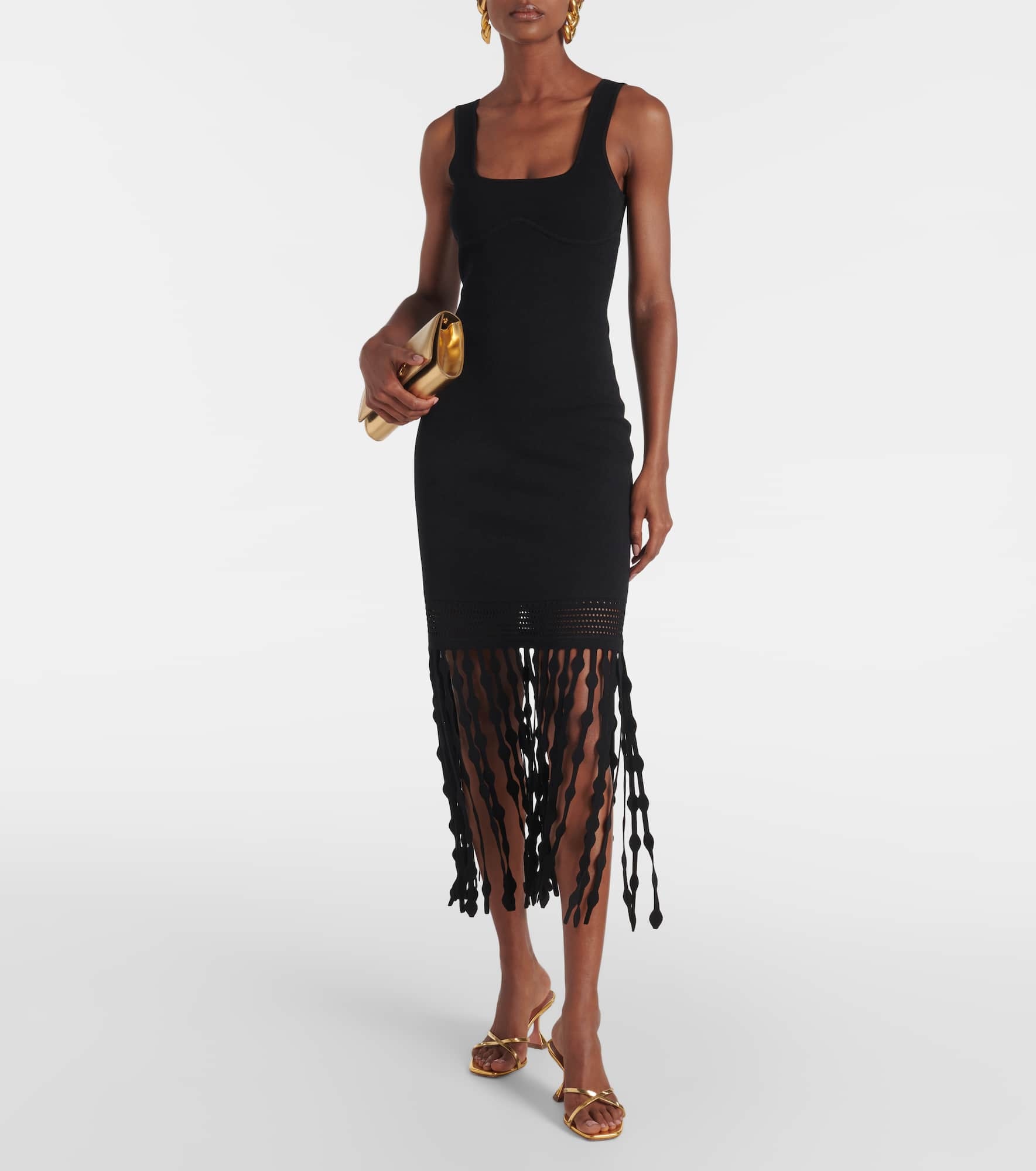 Signa fringed midi dress - 2