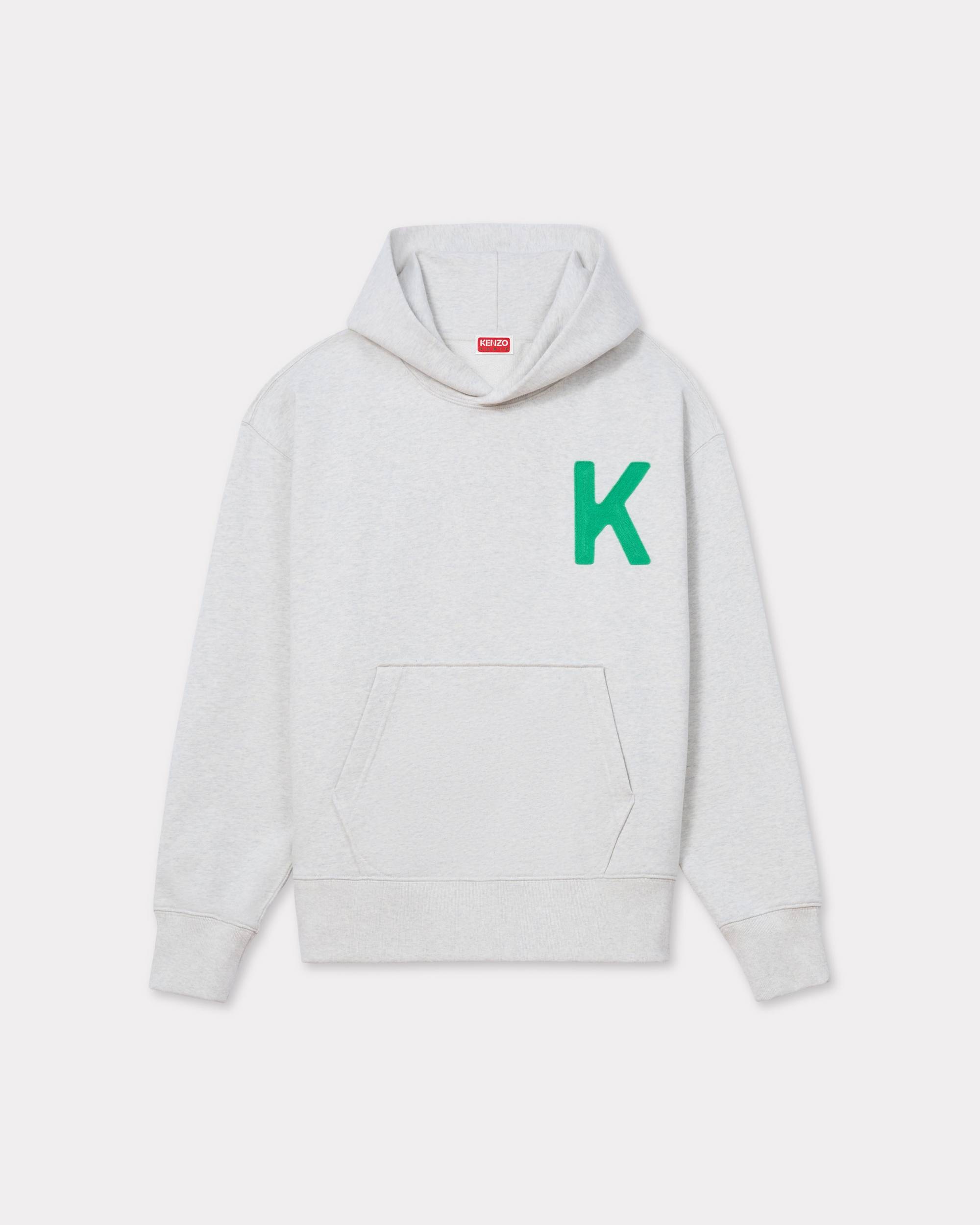 'KENZO Lucky Tiger' genderless embroidered oversized hoodie - 1