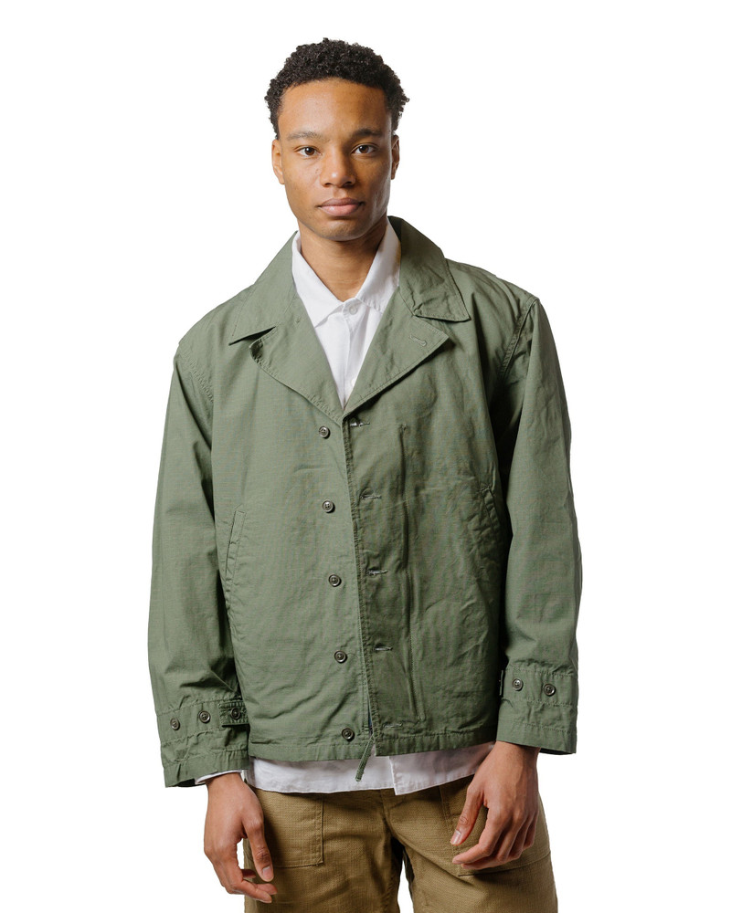 Engineered Garments M41 Jacket Olive Cotton Ripstop outlook