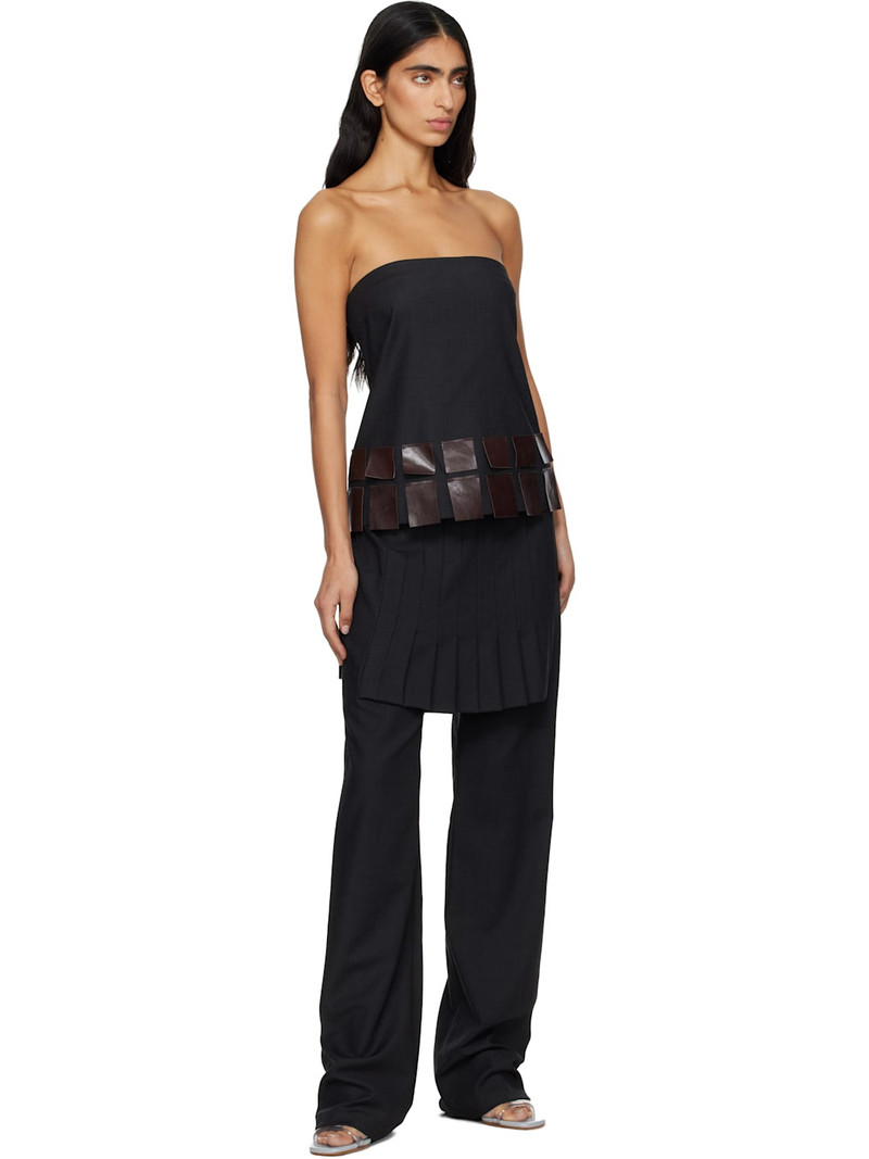 paloma wool Black Diana Tank Top outlook