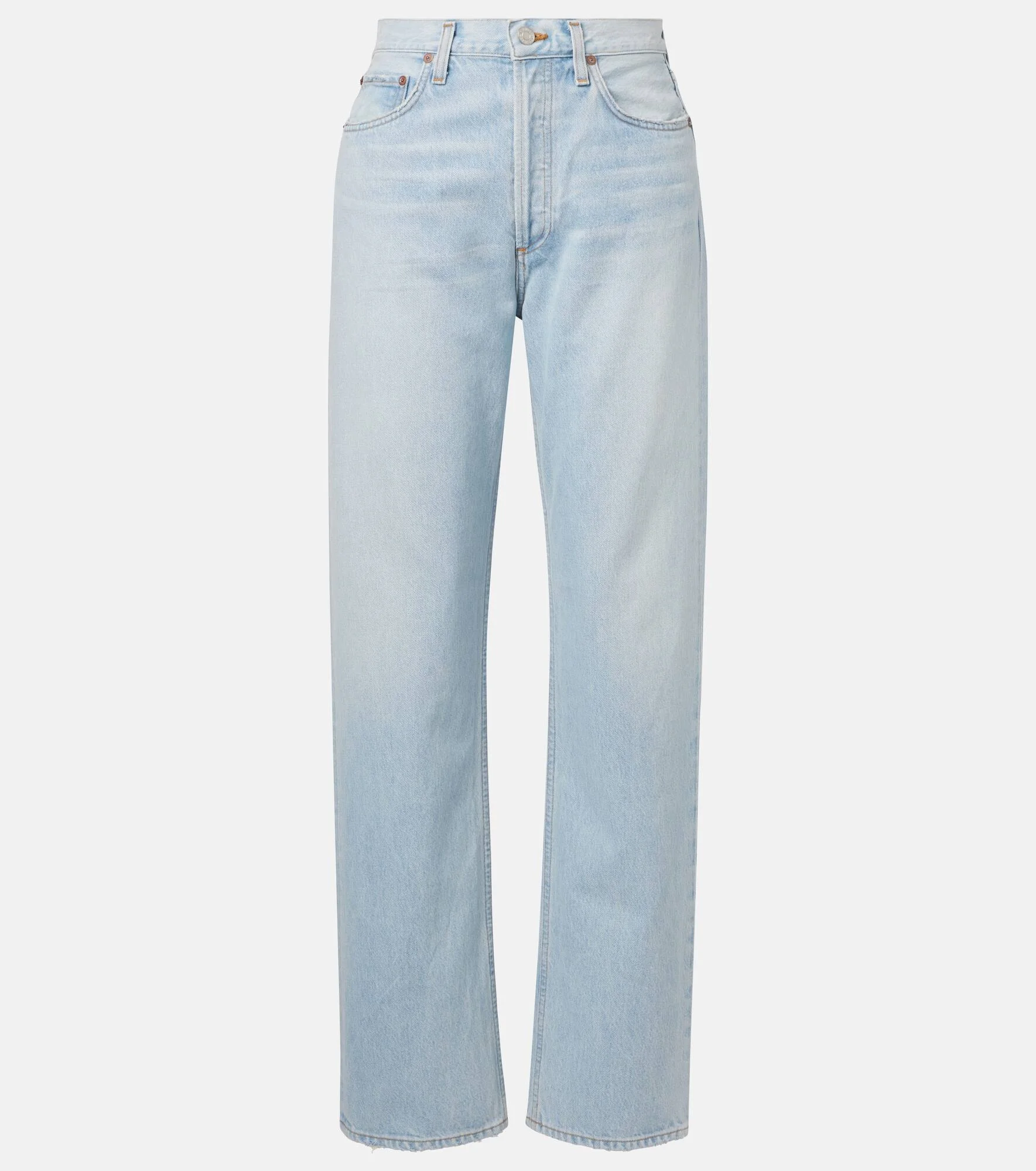 Kelly high-rise straight jeans - 1