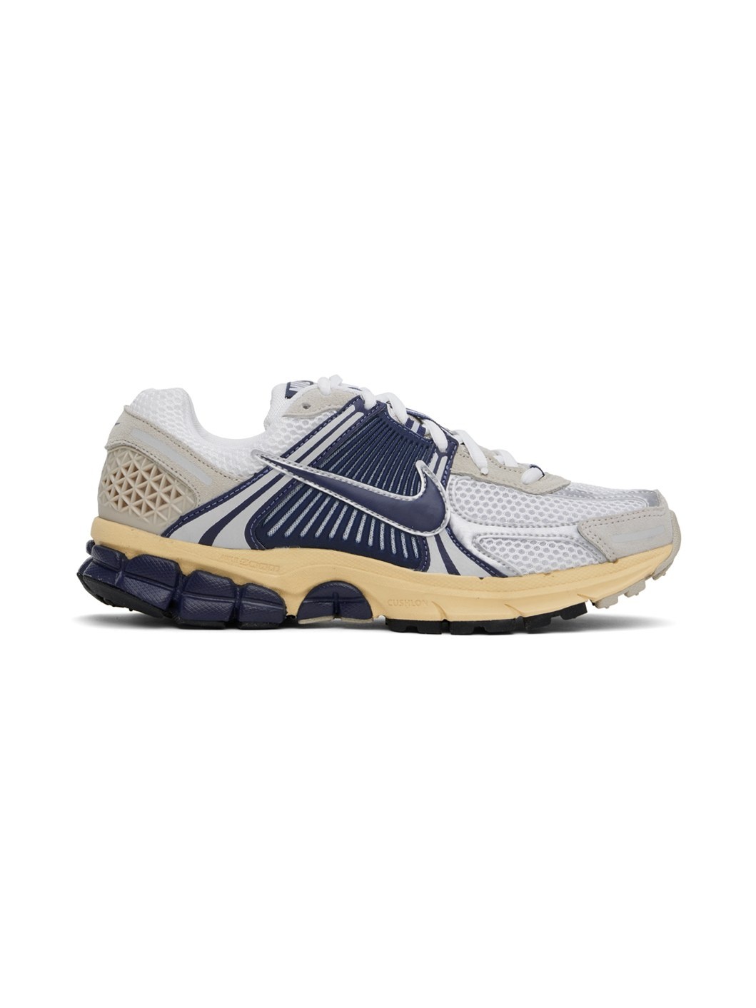 White & Navy Zoom Vomero 5 Sneakers - 1