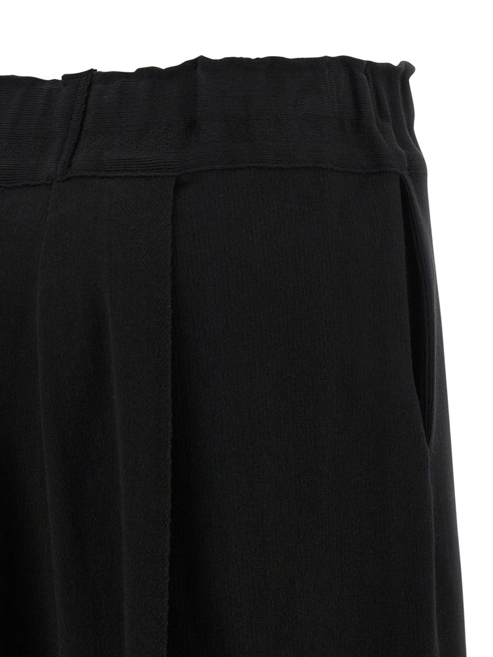 pleated-details trousers - 4