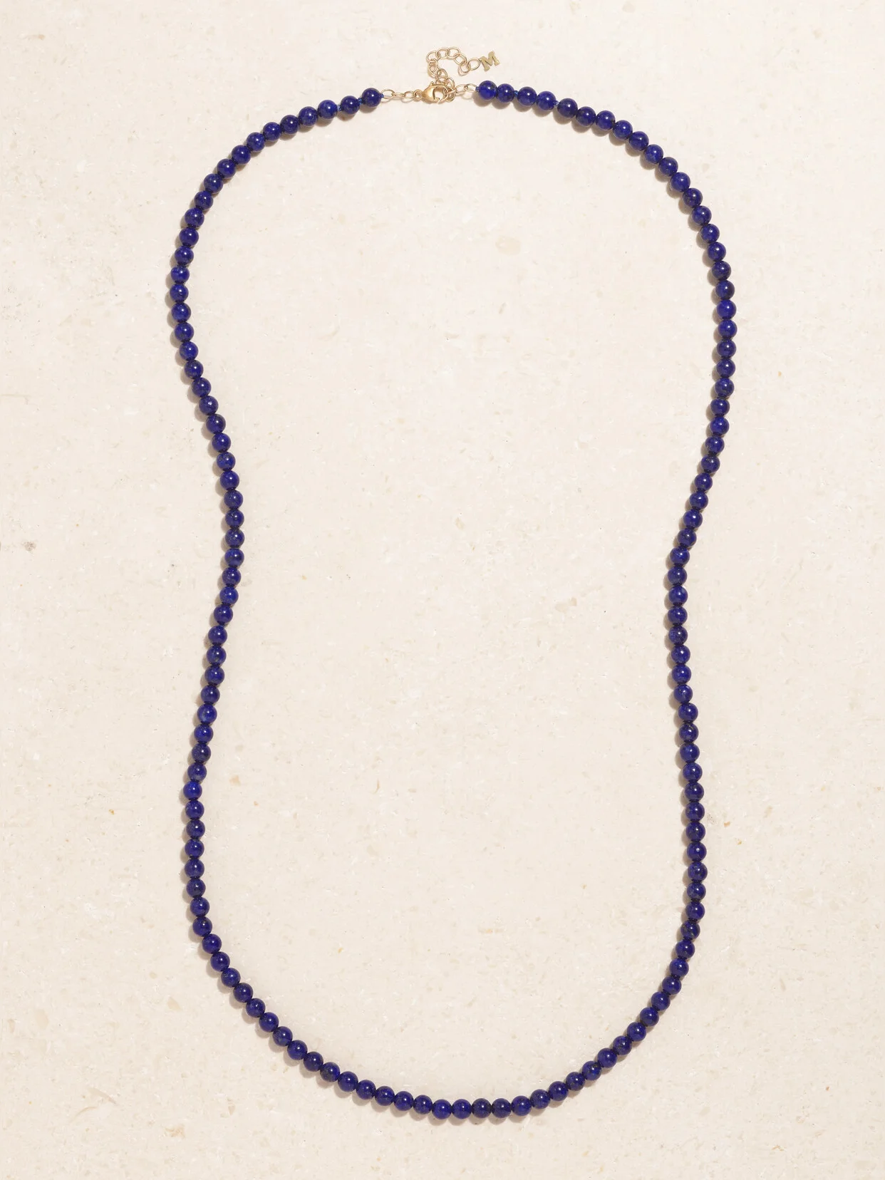 14-karat Gold Lapis Lazuli Necklace - 1
