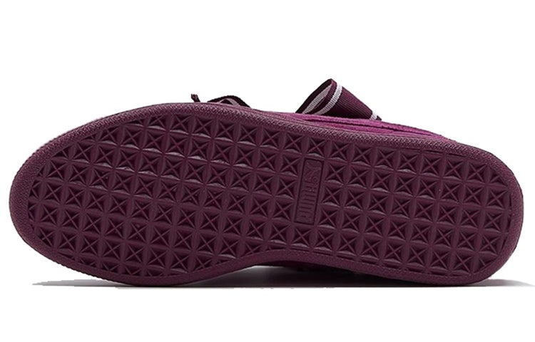 PUMA WMNS PUMA Suede Heart Satin 2 Dark Purple 364084 02 REVERSIBLE