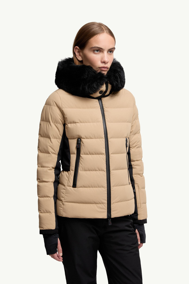 Lamoura Hooded Shearling-Trimmed Down Ski Jacket 4