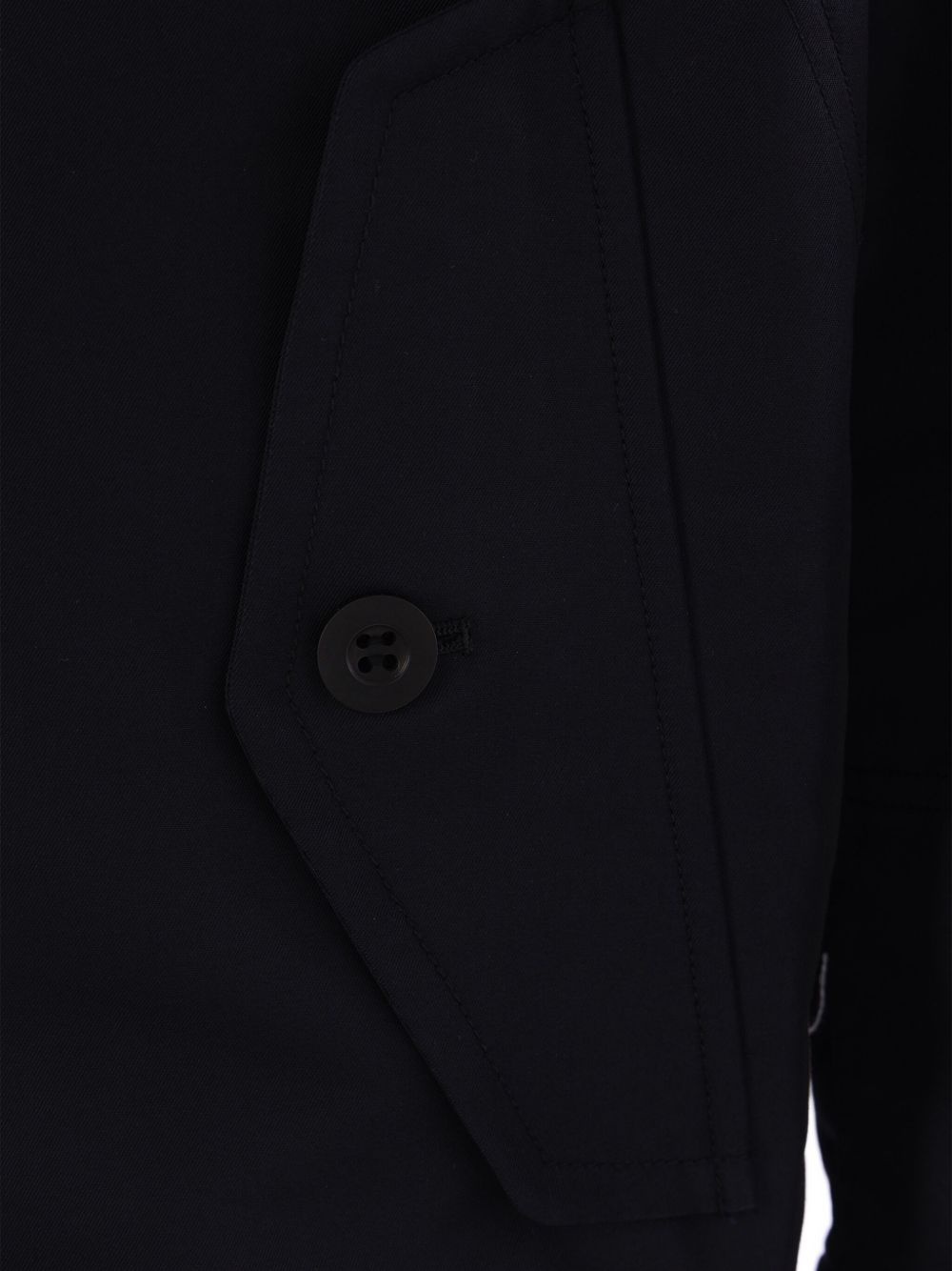embroidered zip-front coat - 4