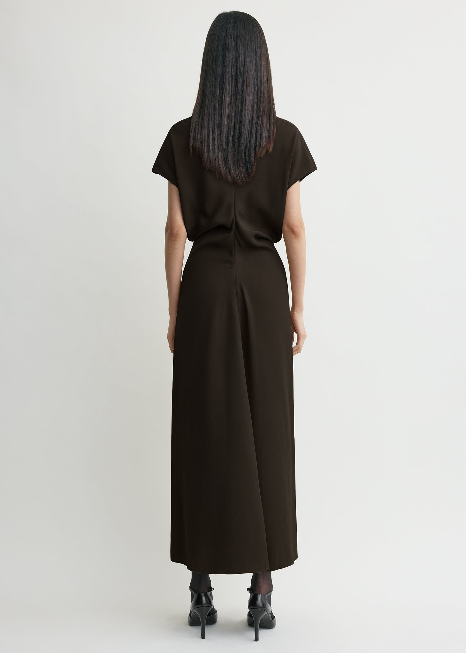 Slouch waist dress bark - 4