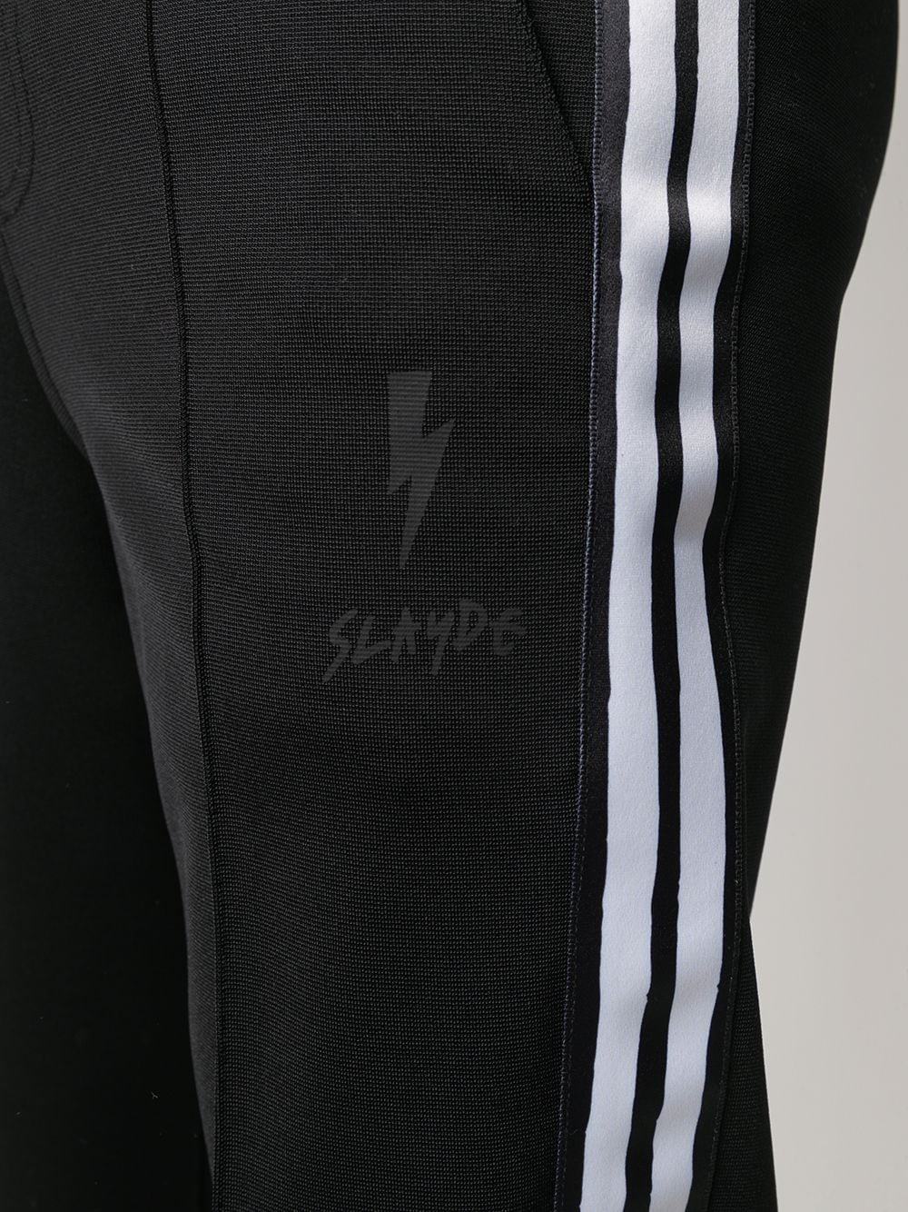 side stripe track pants - 5