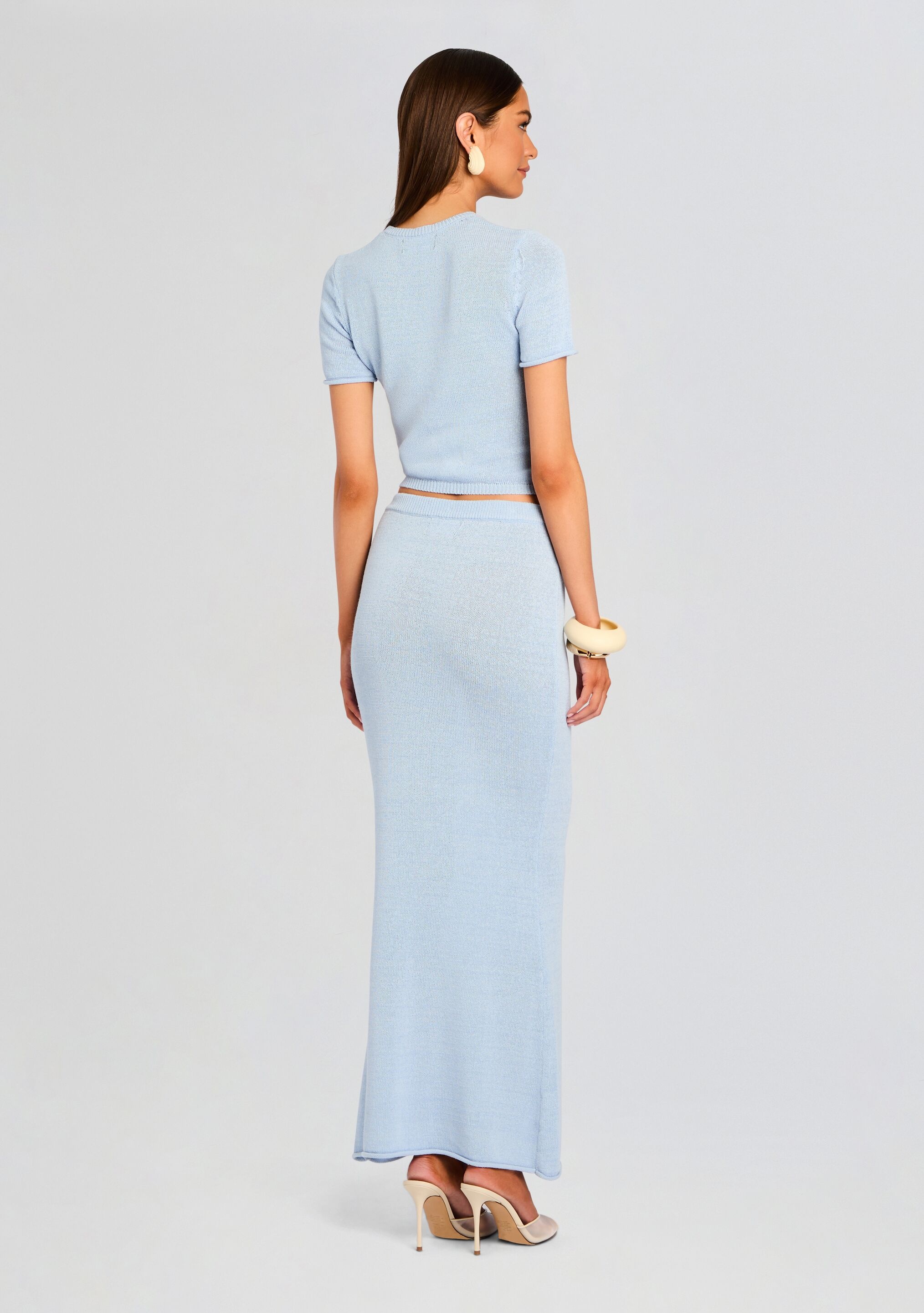 KORA KNIT MAXI SKIRT - 4