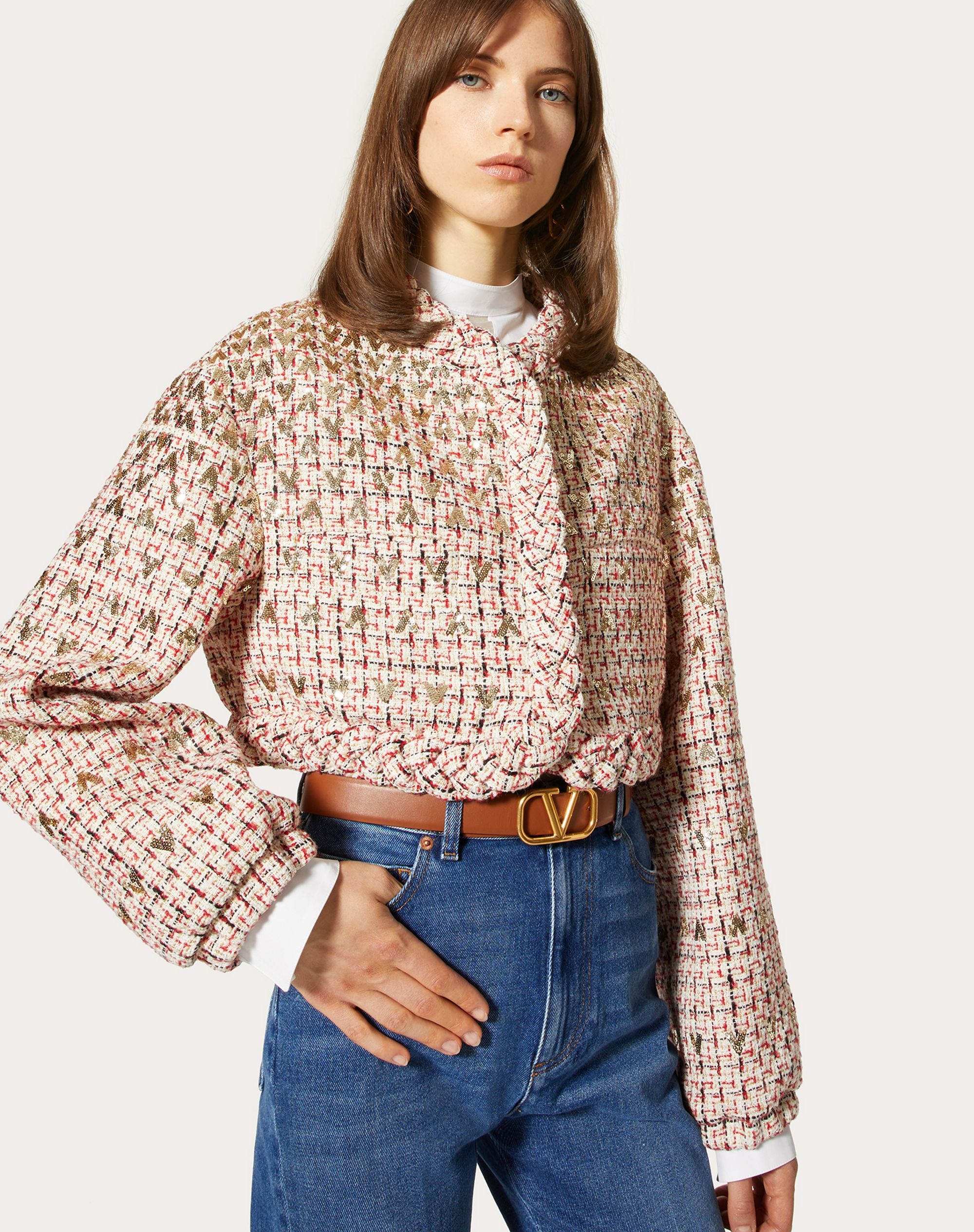 SENSATION LUREX TWEED JACKET - 5