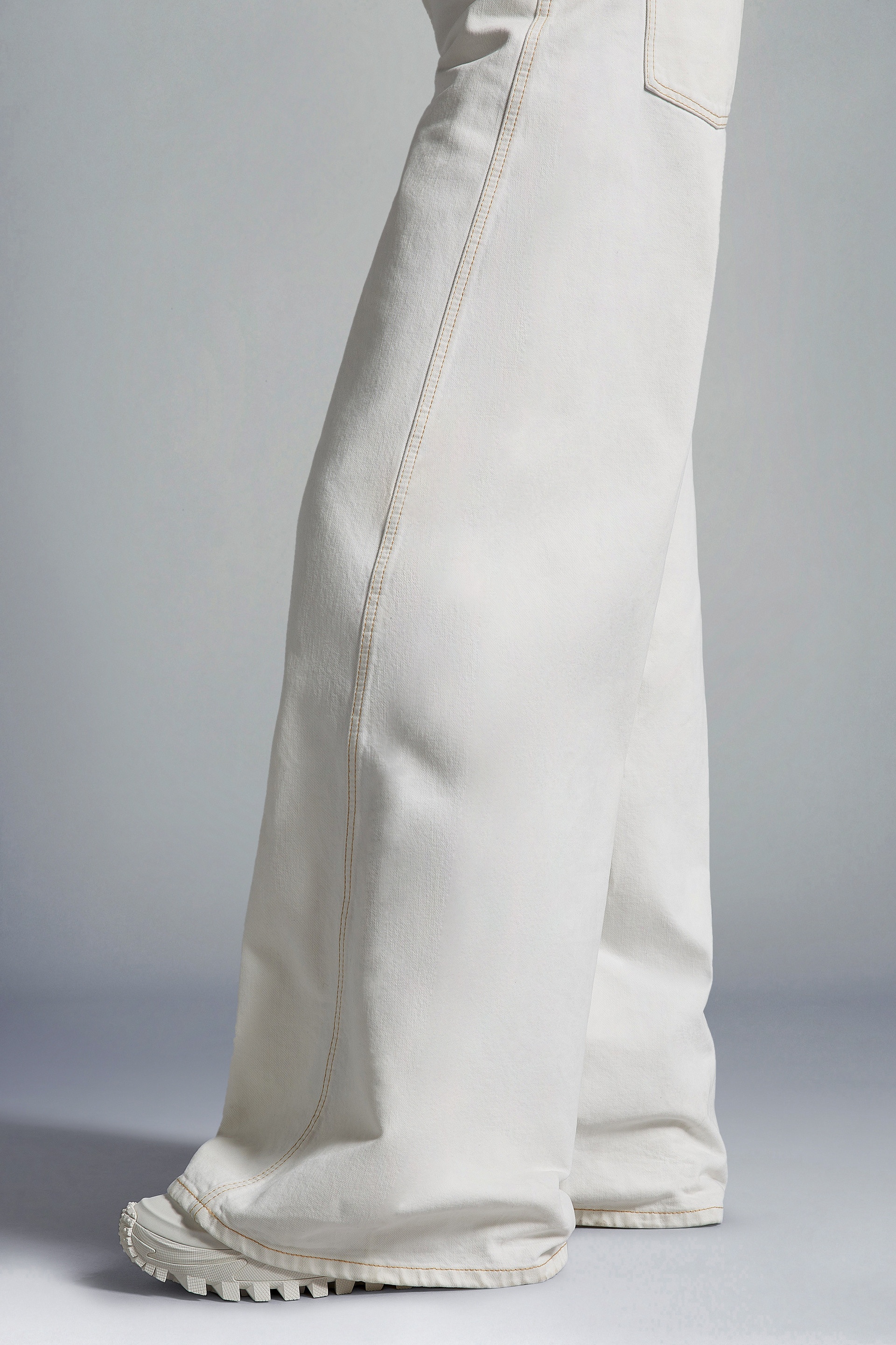 Bleached Denim Jeans - 4