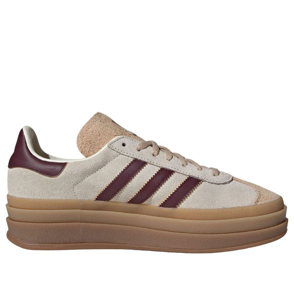(WMNS) adidas Gazelle 'Beige Burgundy' JQ5127 - 2