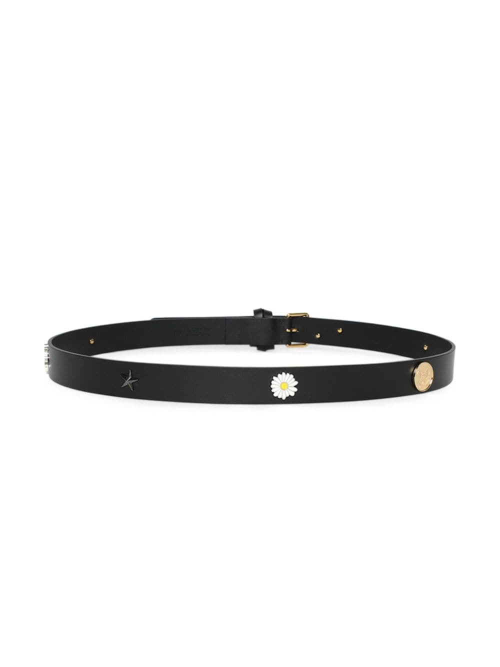 appliquÃ©-detail leather belt - 2