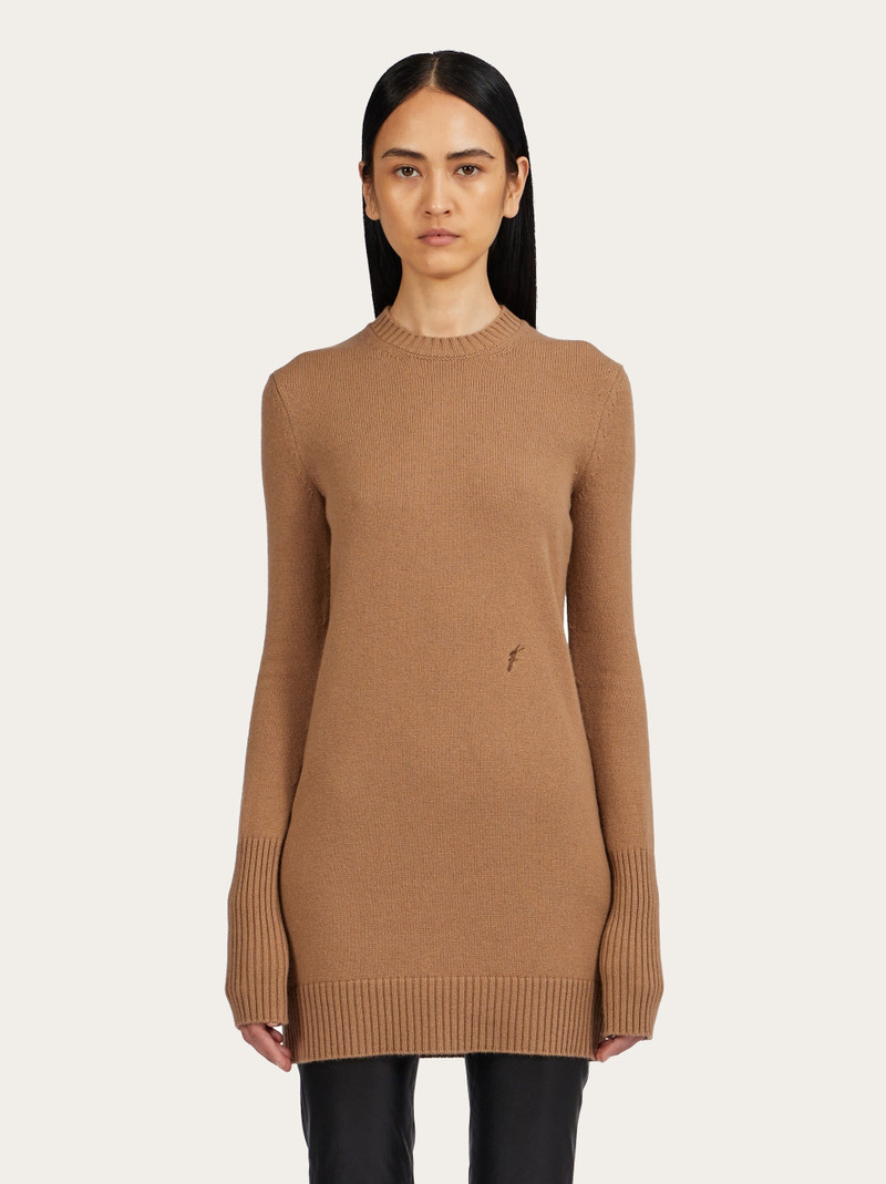 FERRAGAMO Cashmere mini dress outlook