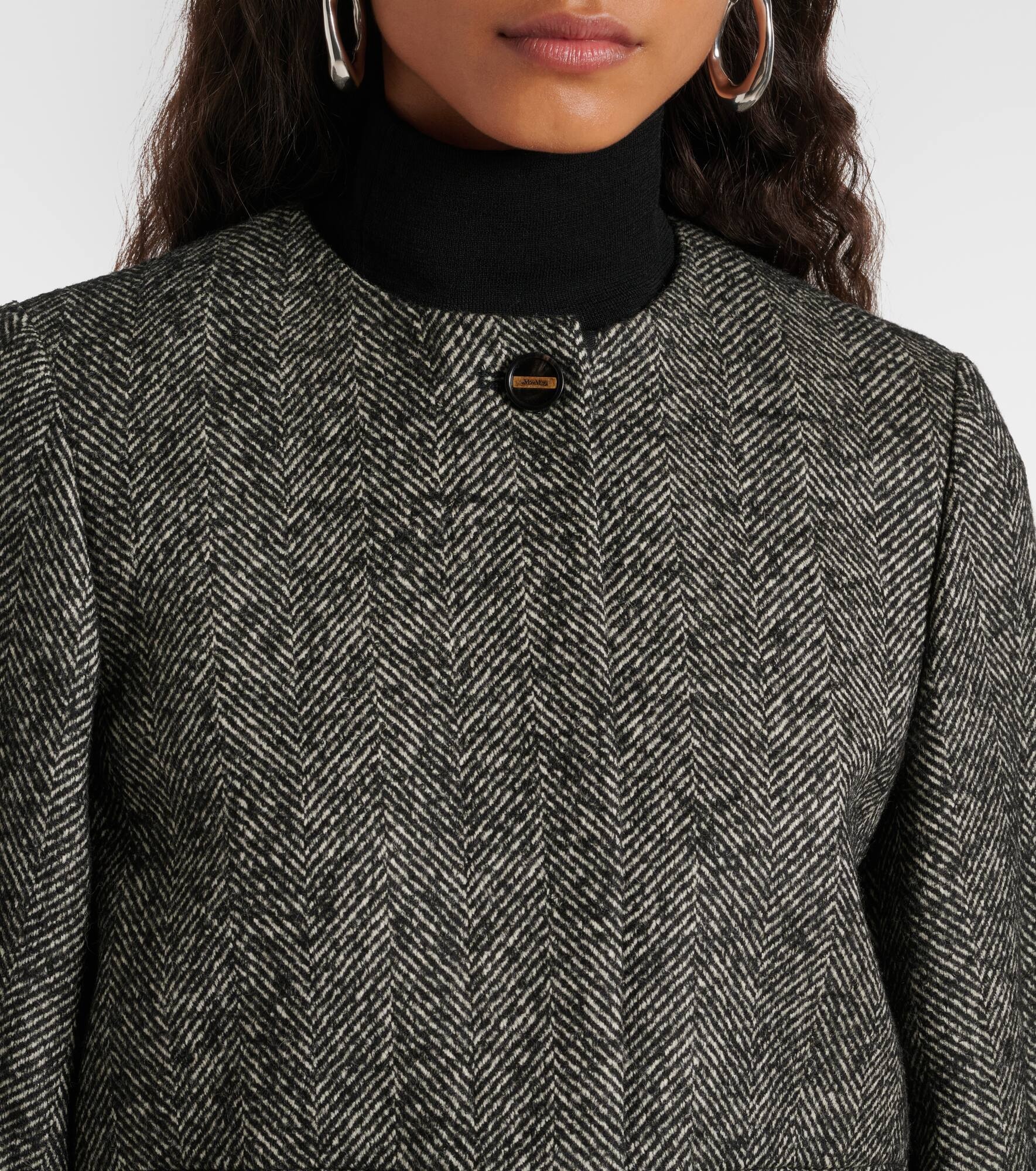 Gattini chevron bouclé jacket - 4