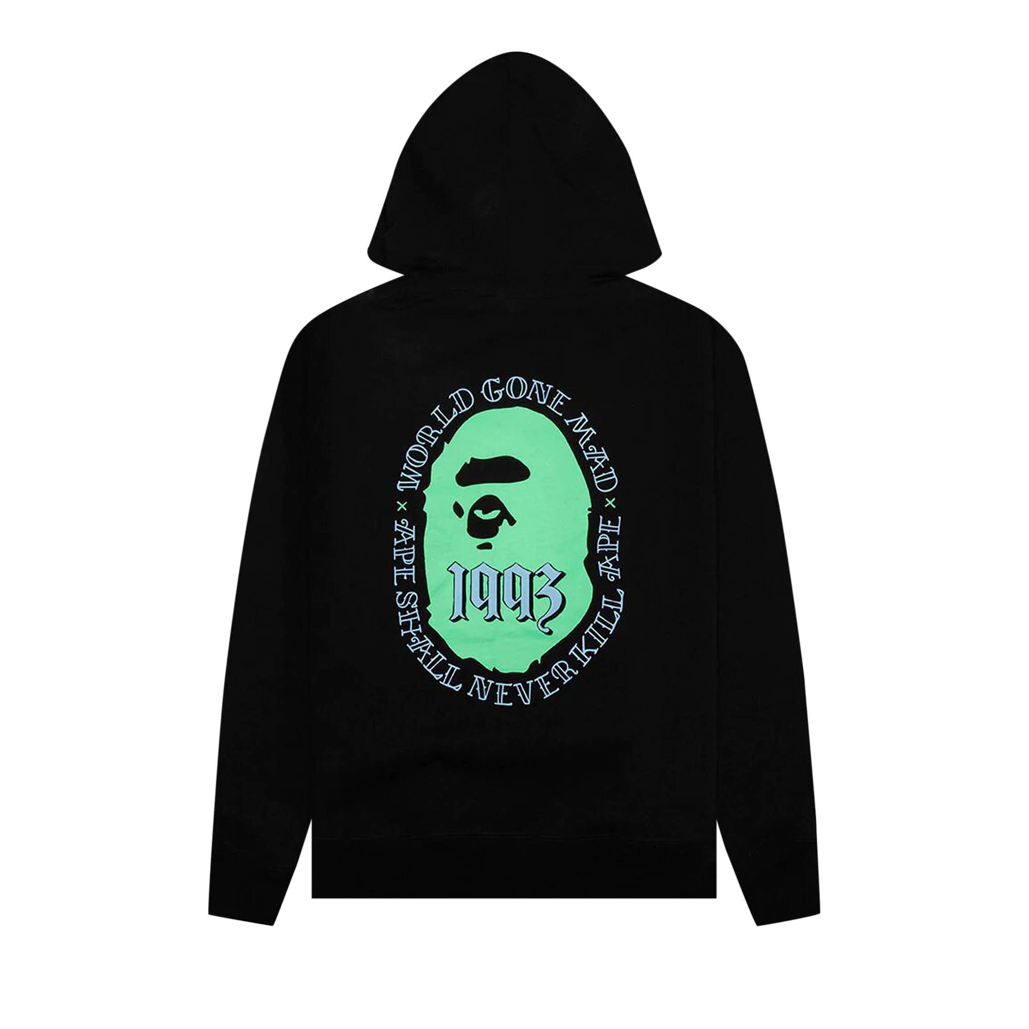 BAPE Ape Head Pullover Hoodie 'Black' - 2