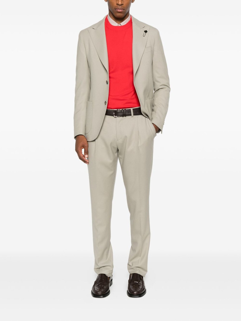 LARDINI patch-pocket suit outlook