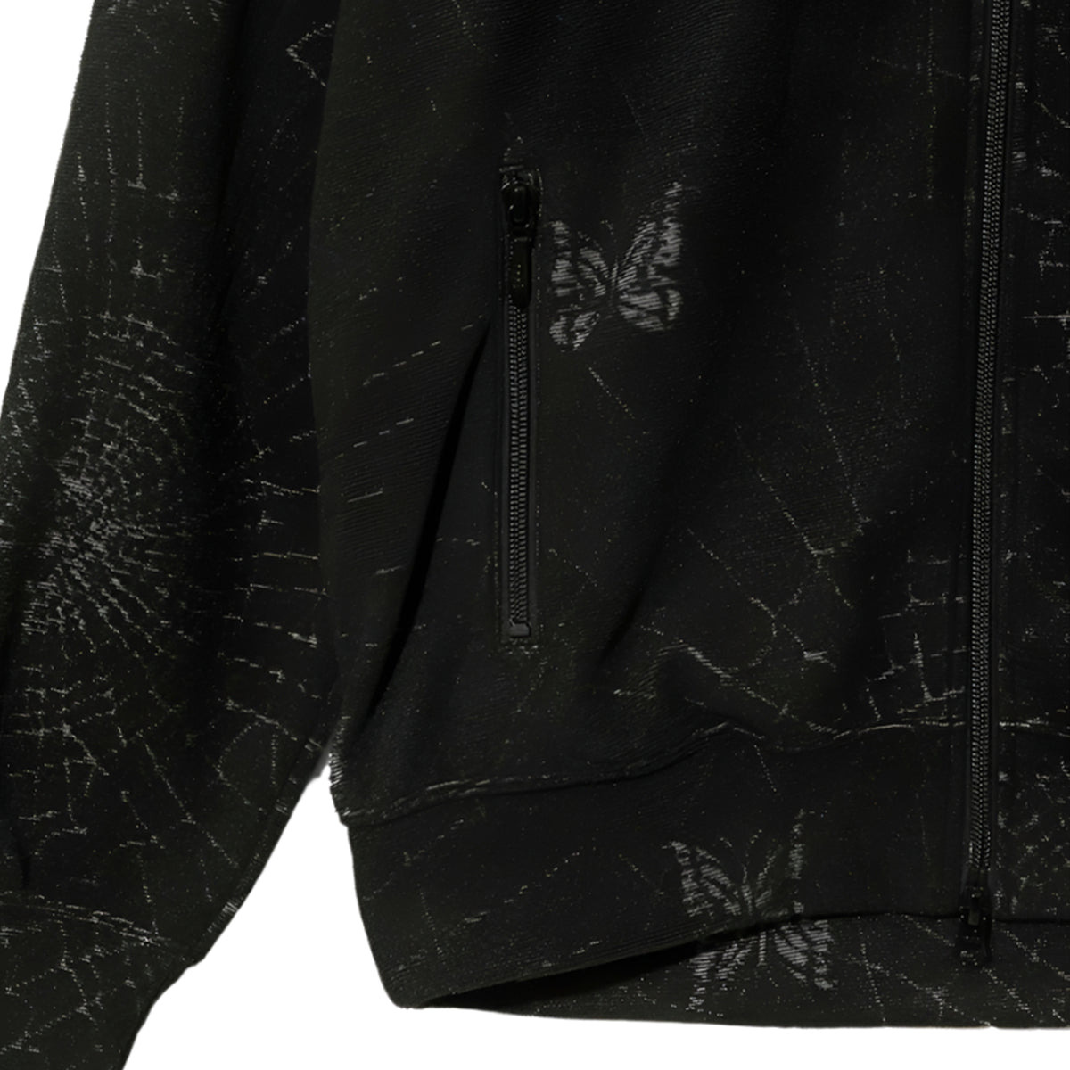 RIB COLLAR TRACK JACKET (BLACK) - 5