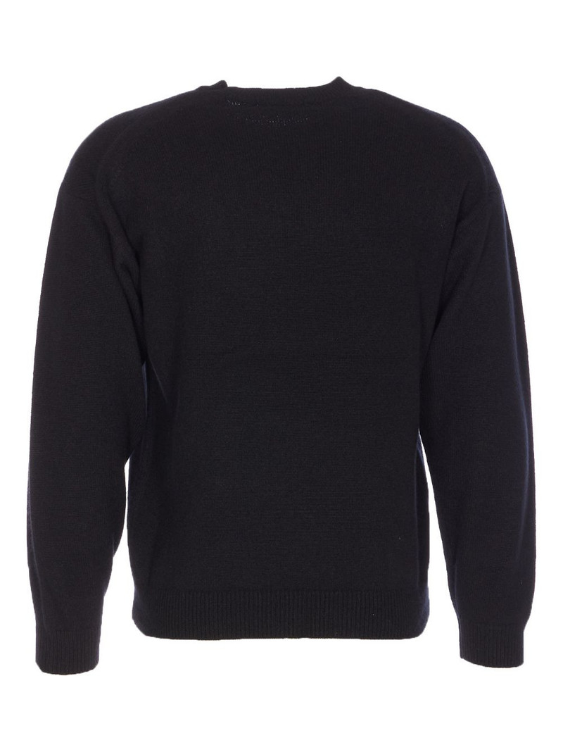 AURALEE crew-neck long-sleeves sweater outlook