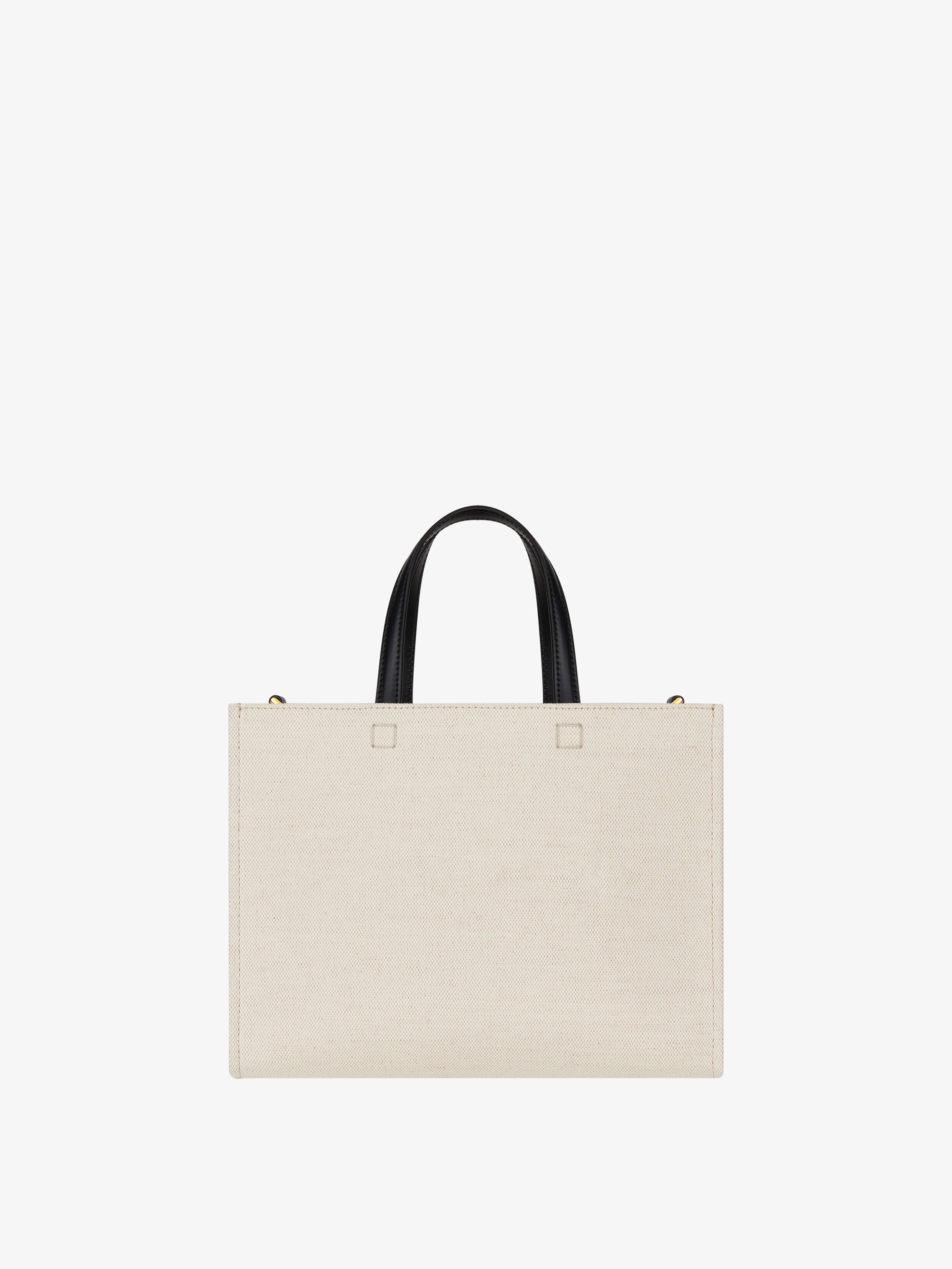 SMALL G-TOTE SHOPPING BAG IN CANVAS - 4
