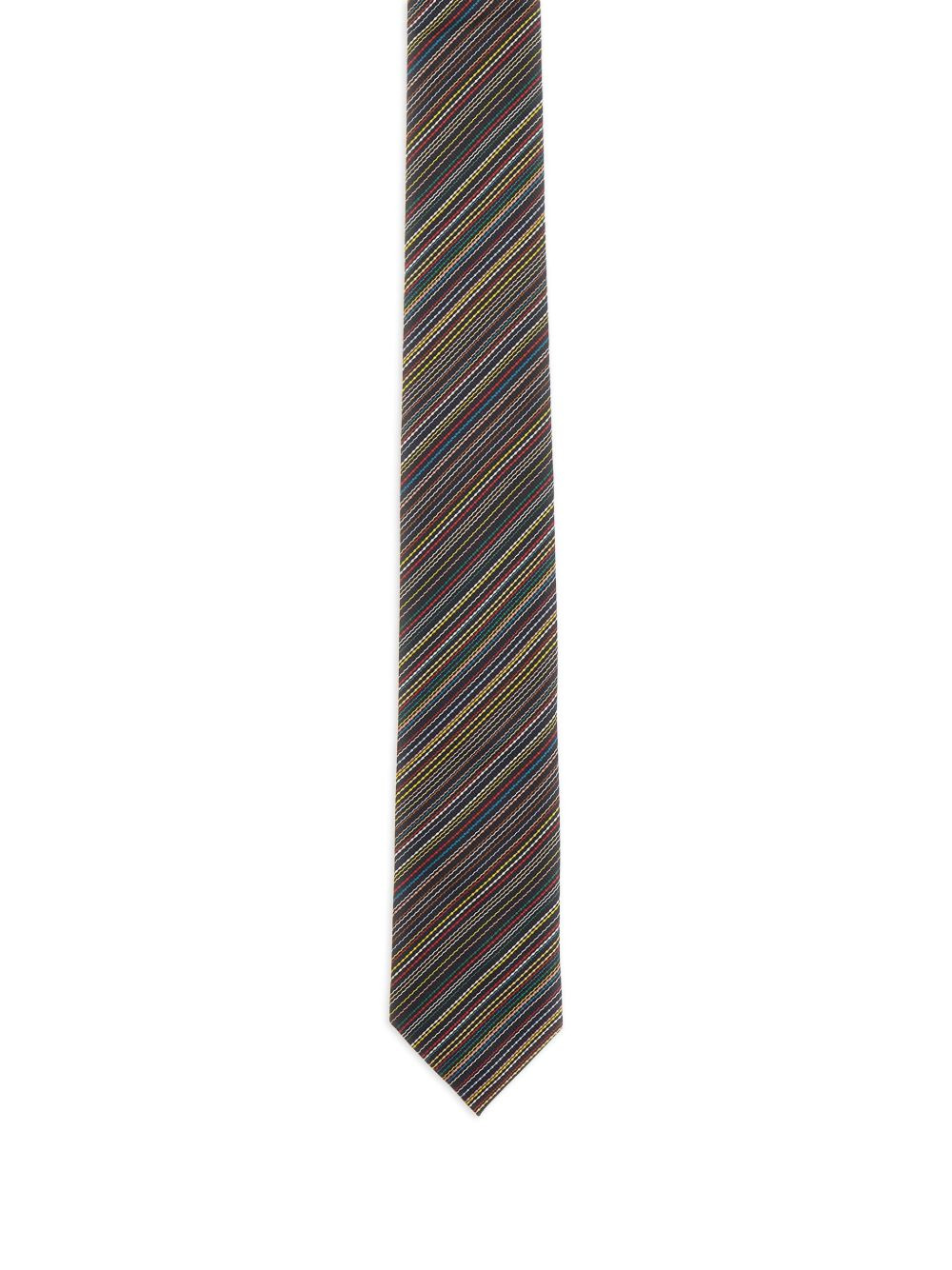 striped-pattern tie - 3