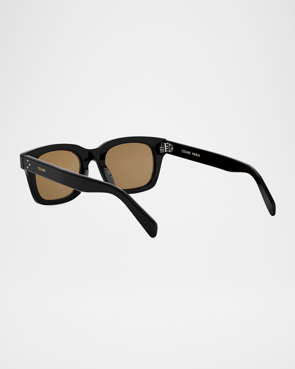 Men's Bold 3-Dots Nylon Rectangle Sunglasses - 2