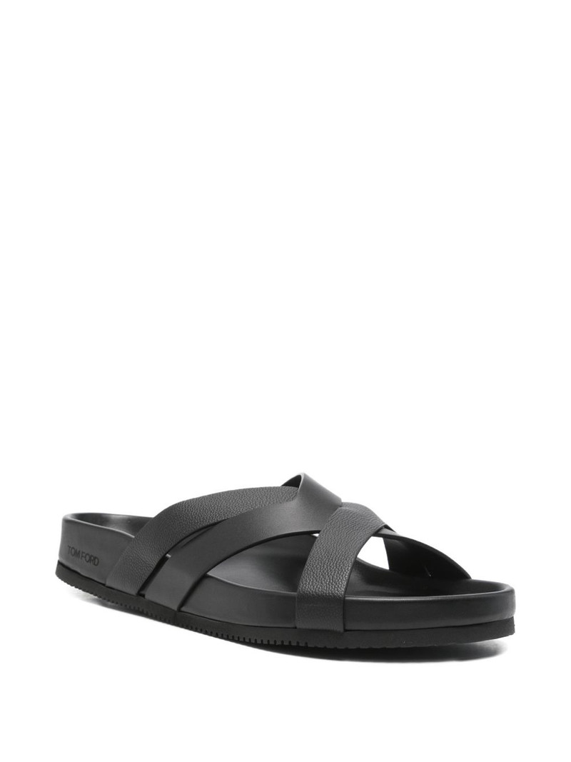 TOM FORD leather sandals outlook