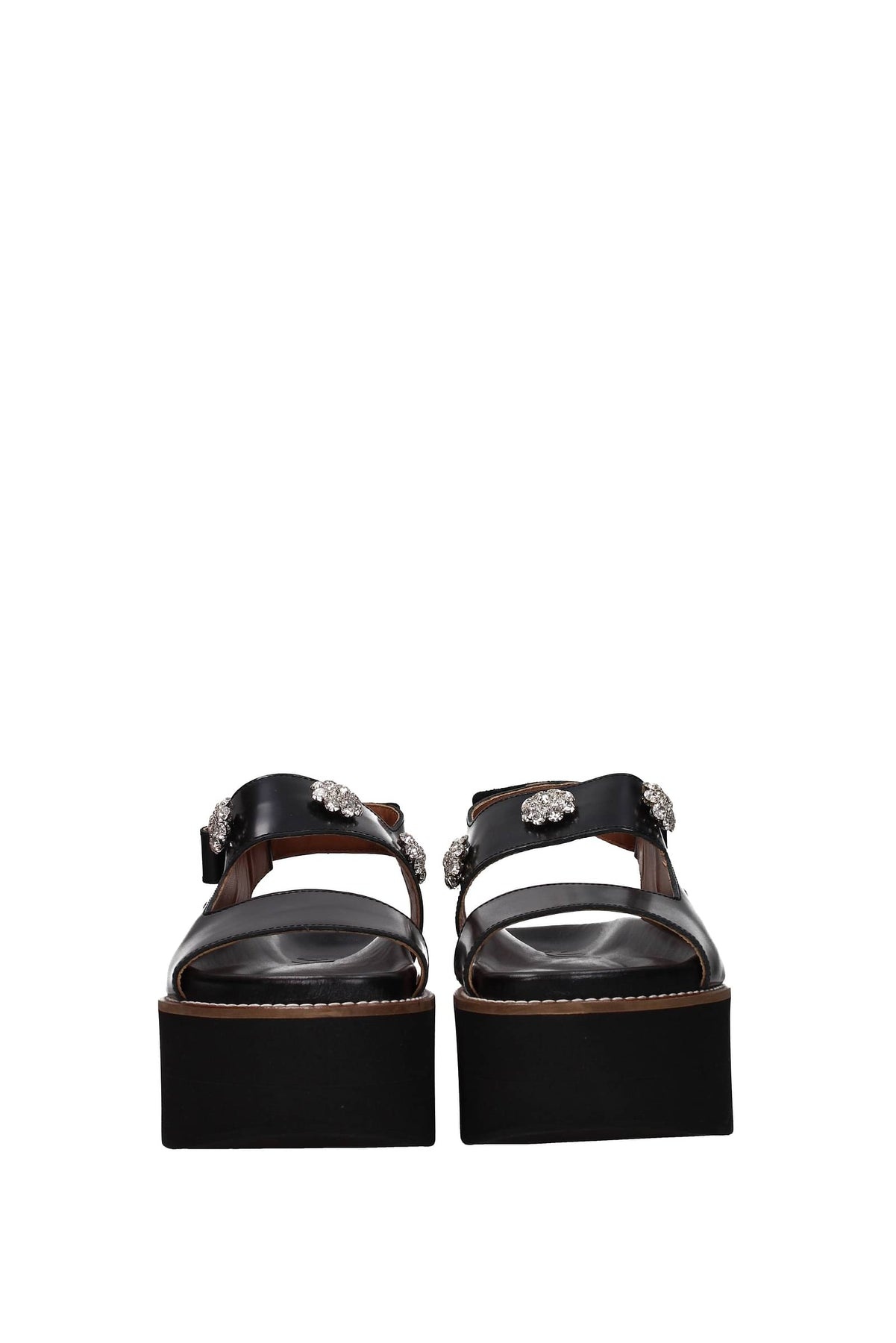 Sandals Leather Black - 3