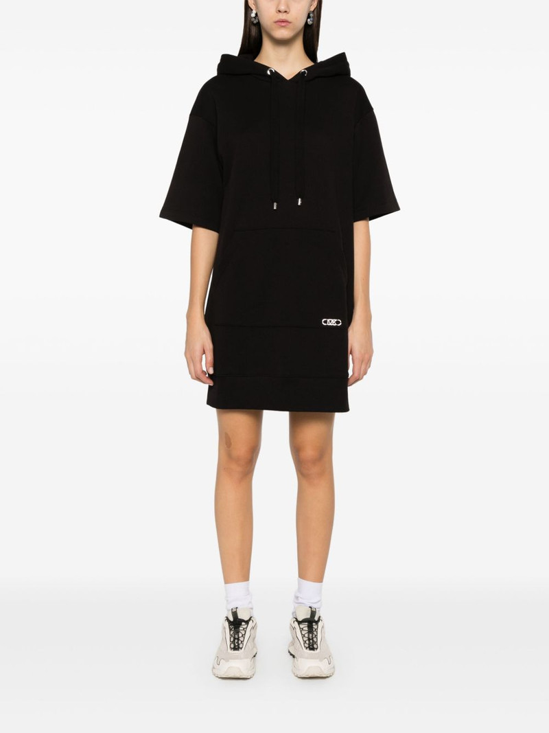 MICHAEL KORS cotton hoodie mini dress outlook