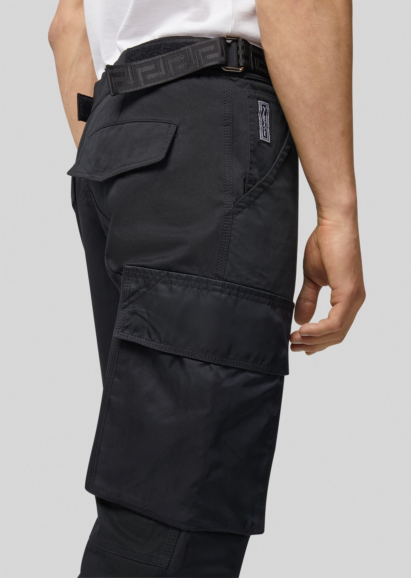 Cotton Gabardine Cargo Pants - 5