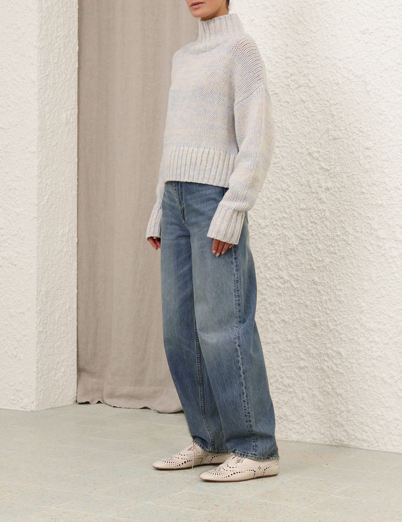 ILLUSTRATION MELANGE SWEATER 3