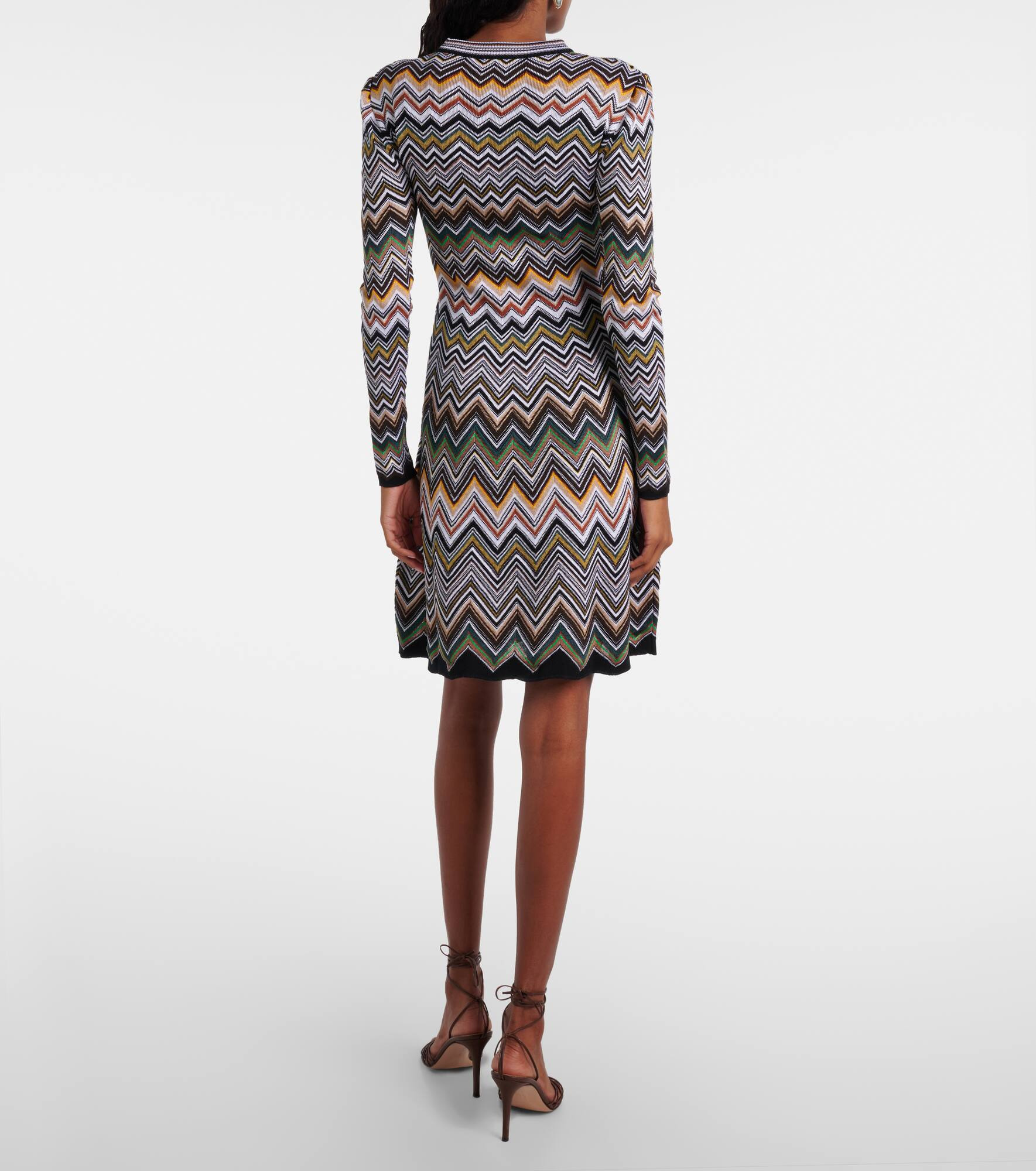 Zigzag minidress - 3