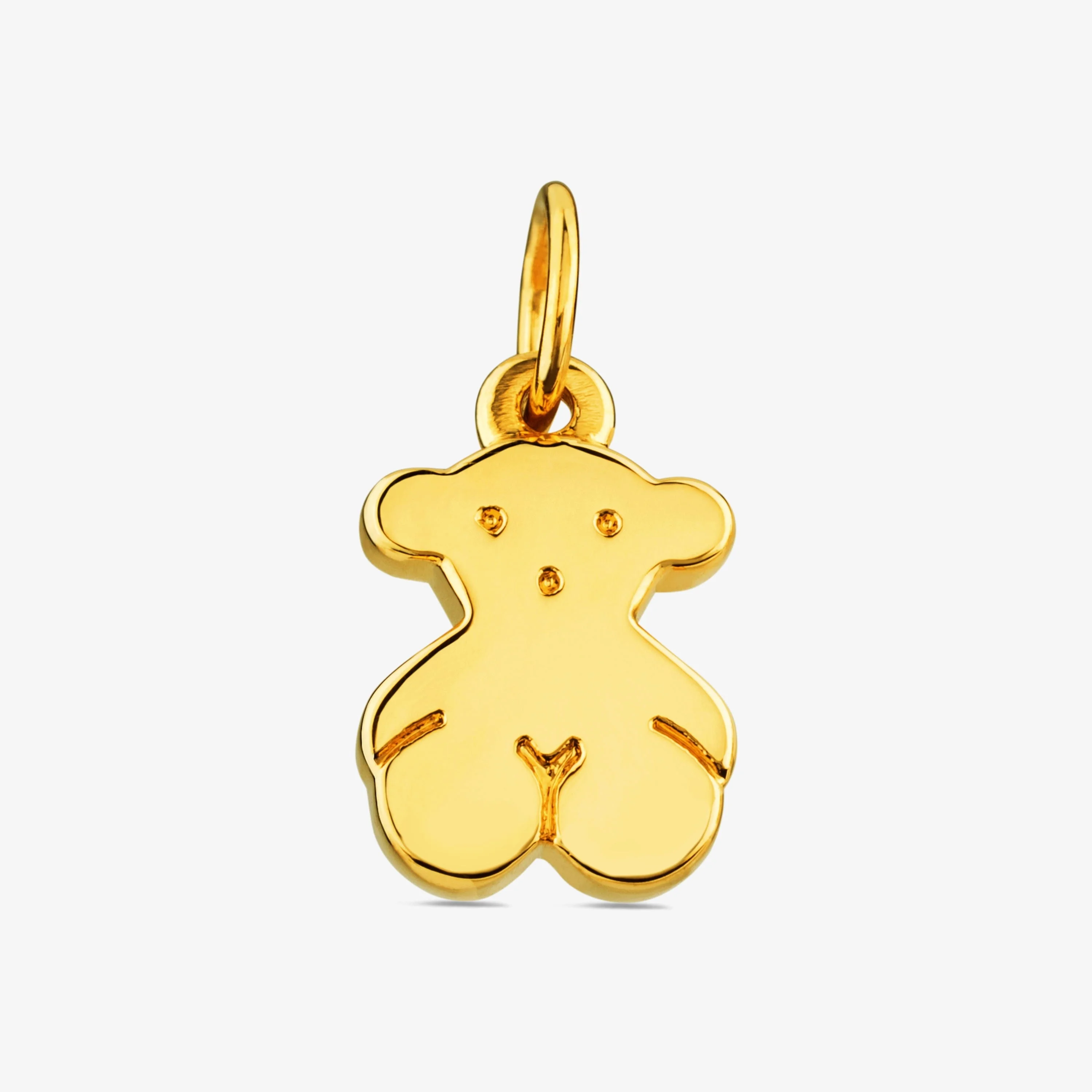 18K solid gold Sweet Dolls Pendant mini Bear motif - 1