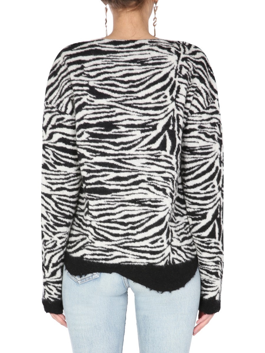 Saint Laurent Women V-Neck Sweater - 3